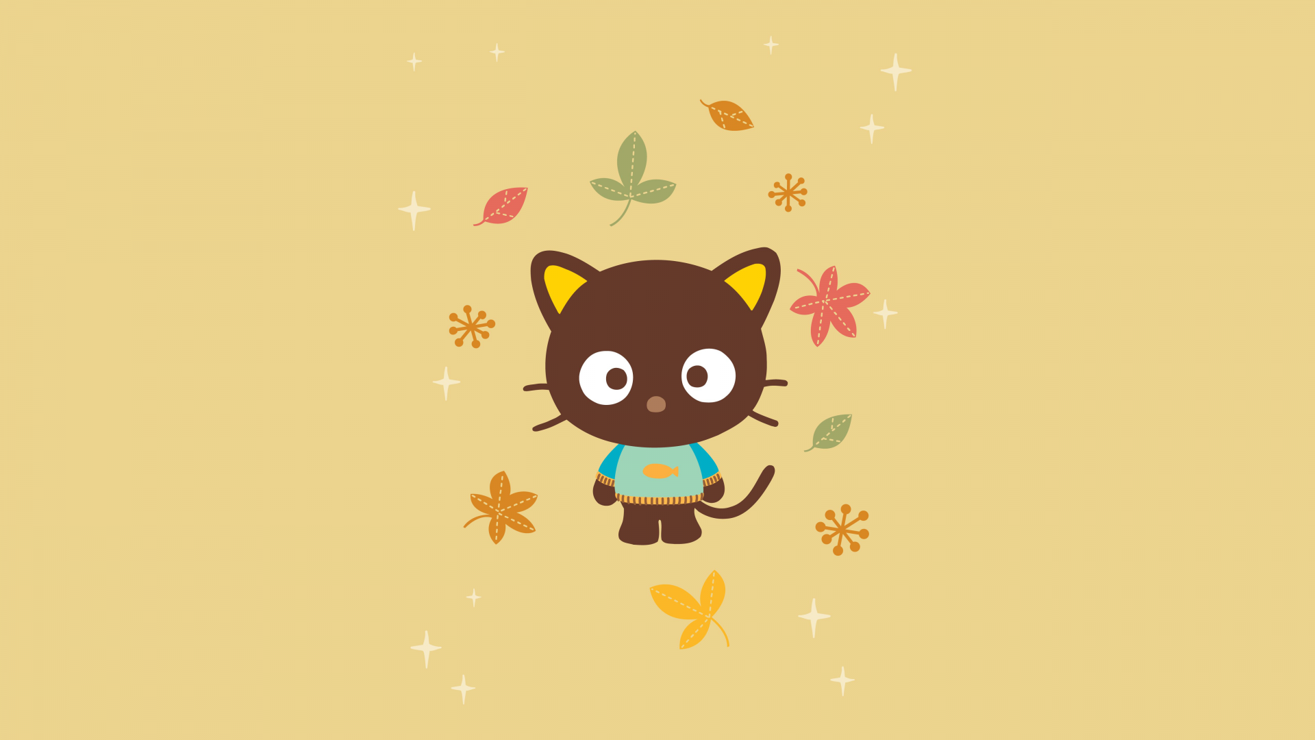 Sanrio Wallpaper 4K, Chococat, Pastel