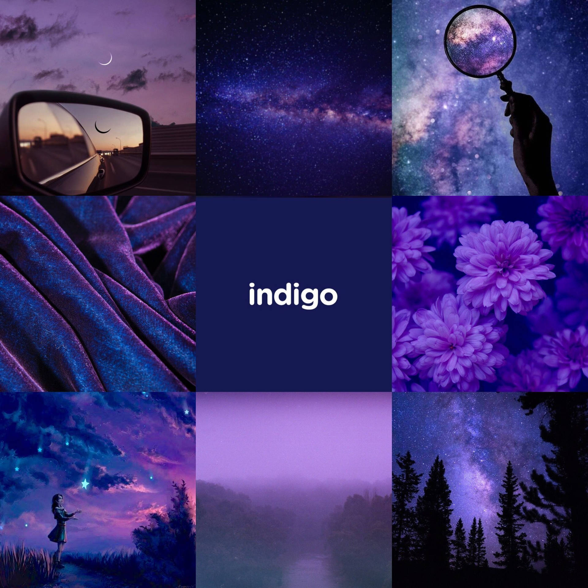 Indigo Aesthetic Wallpaper