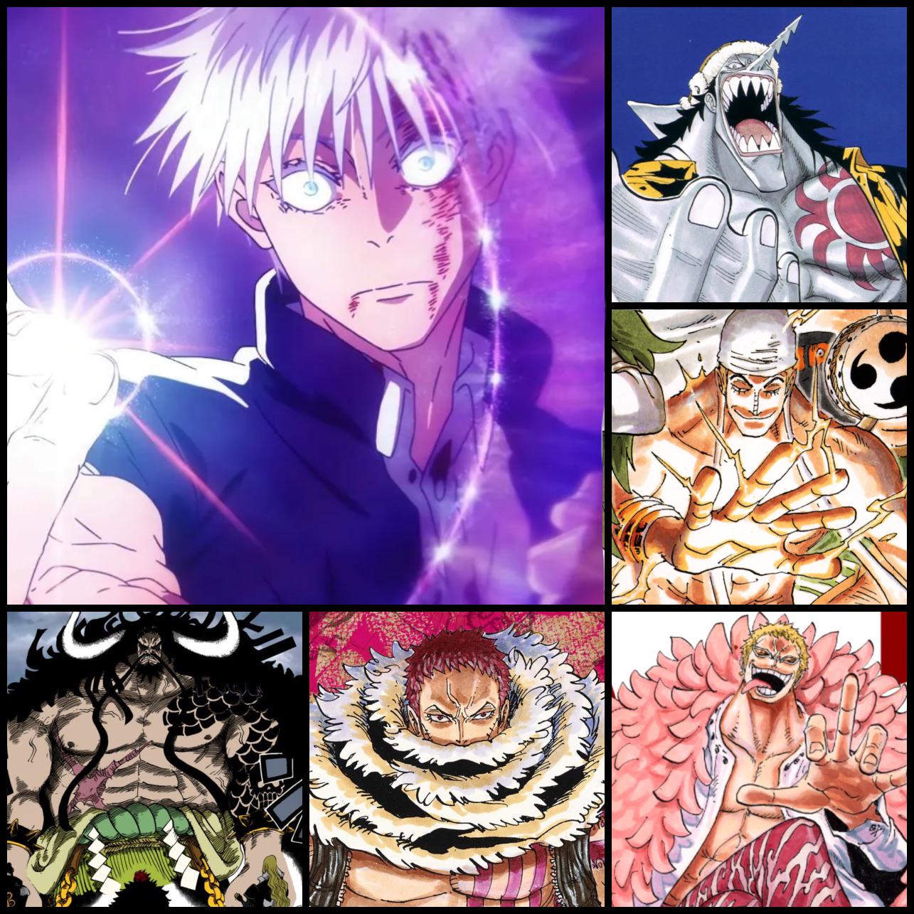 Gojo is running the one piece villains