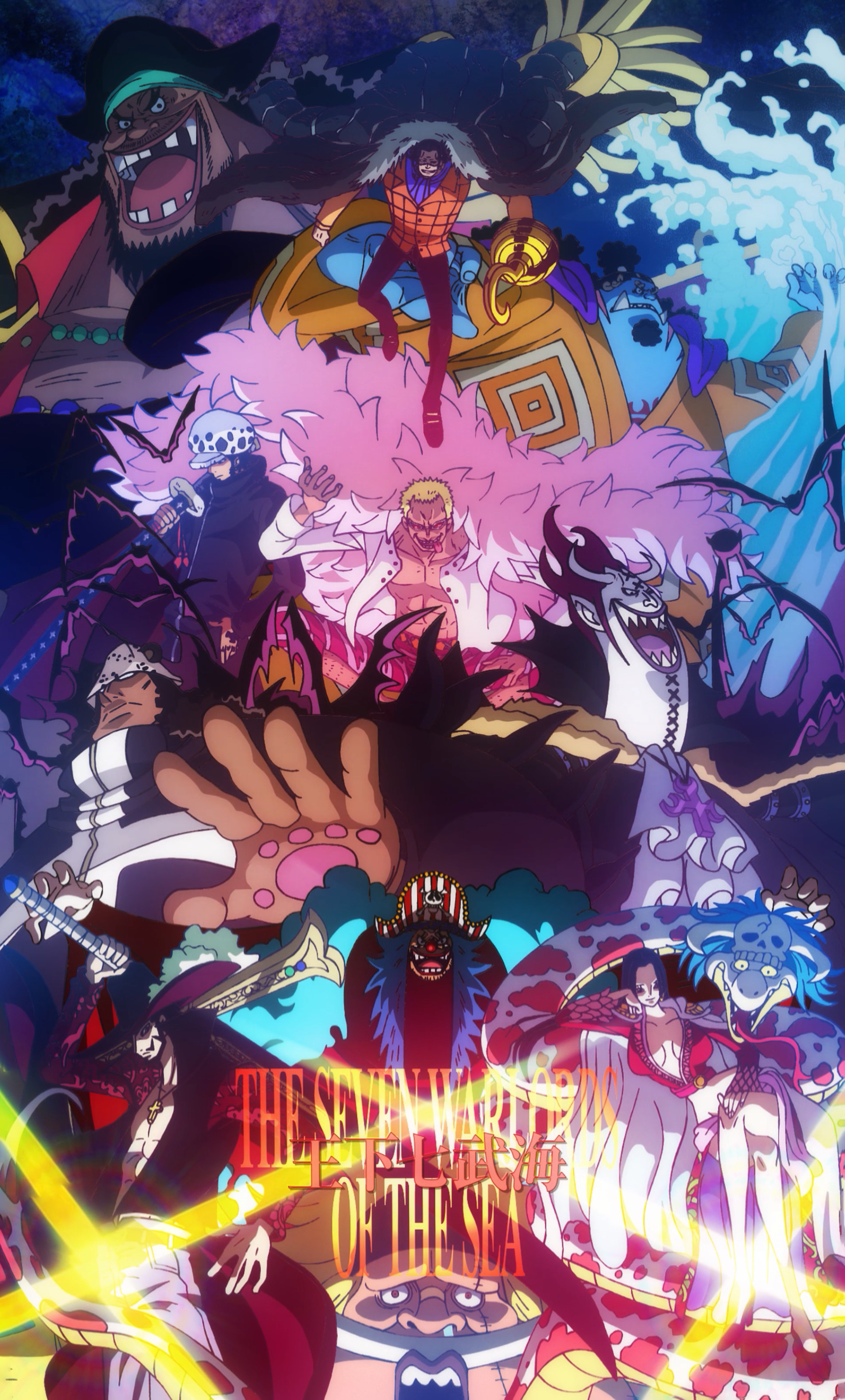 Seven Warlords of the Sea. Villains