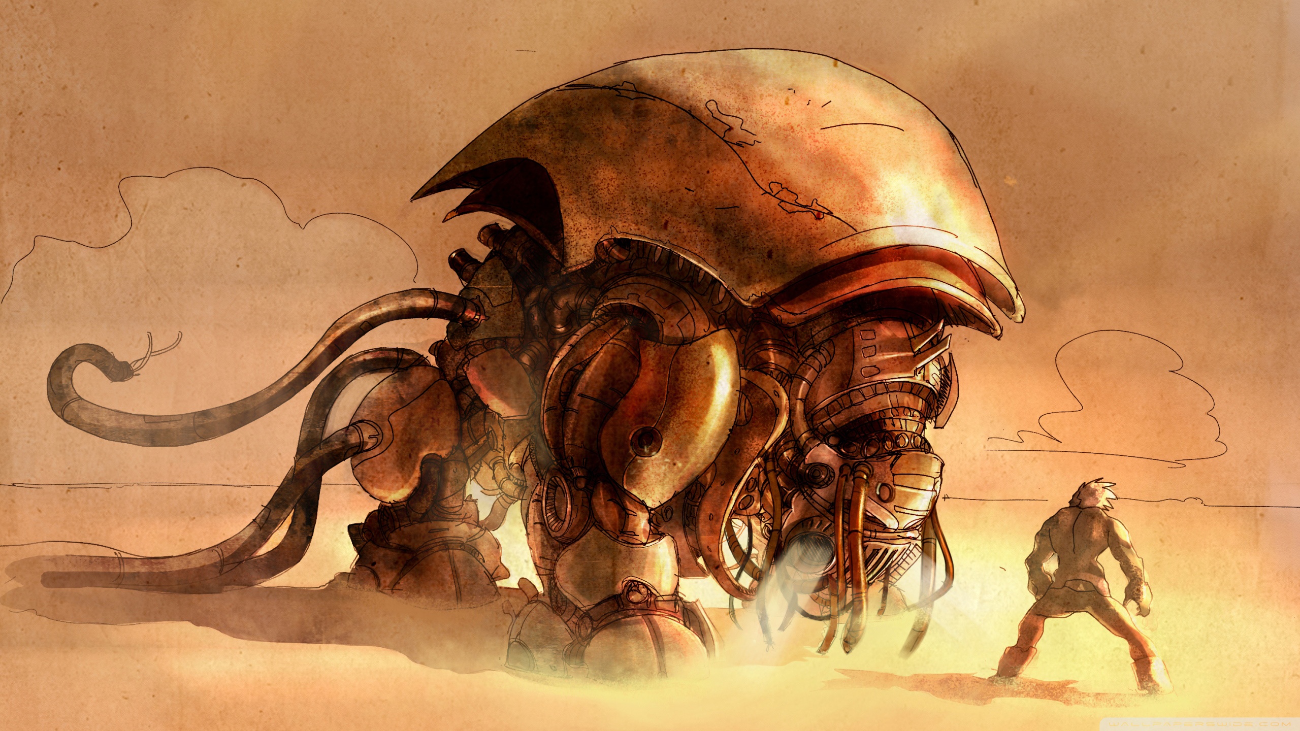 Drawing Ultra HD Wallpaper for 4K UHD