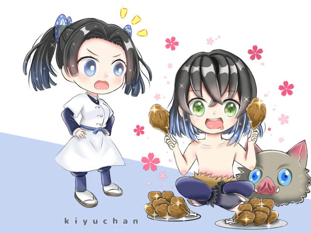 Inosuke x Aoi fanart