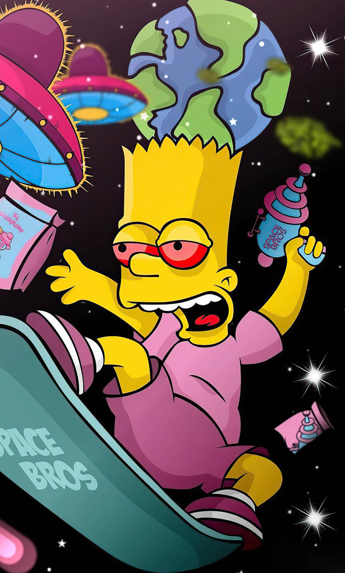 Download free Bart Simpson Space