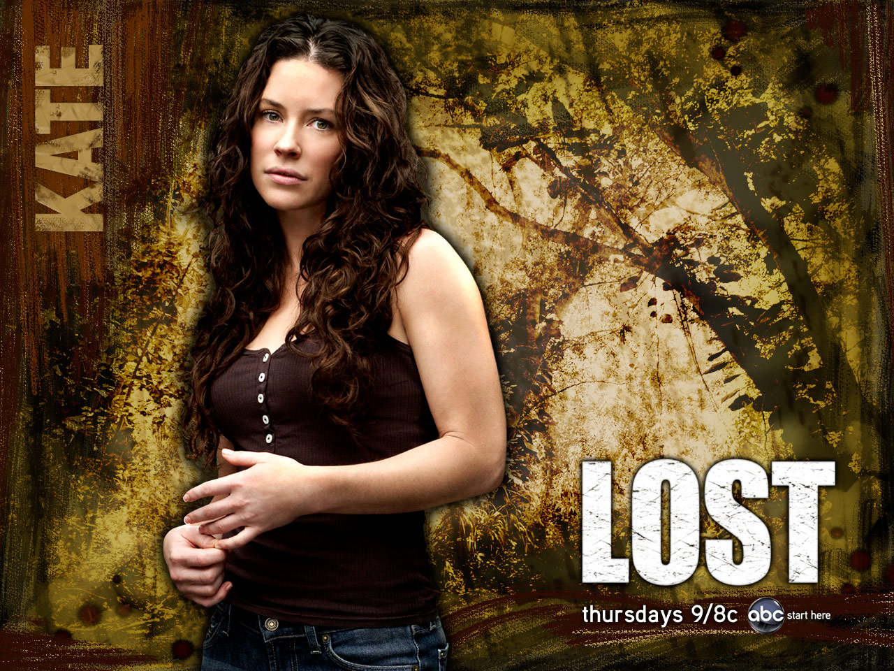 Lost TV Series Evangeline Lilly
