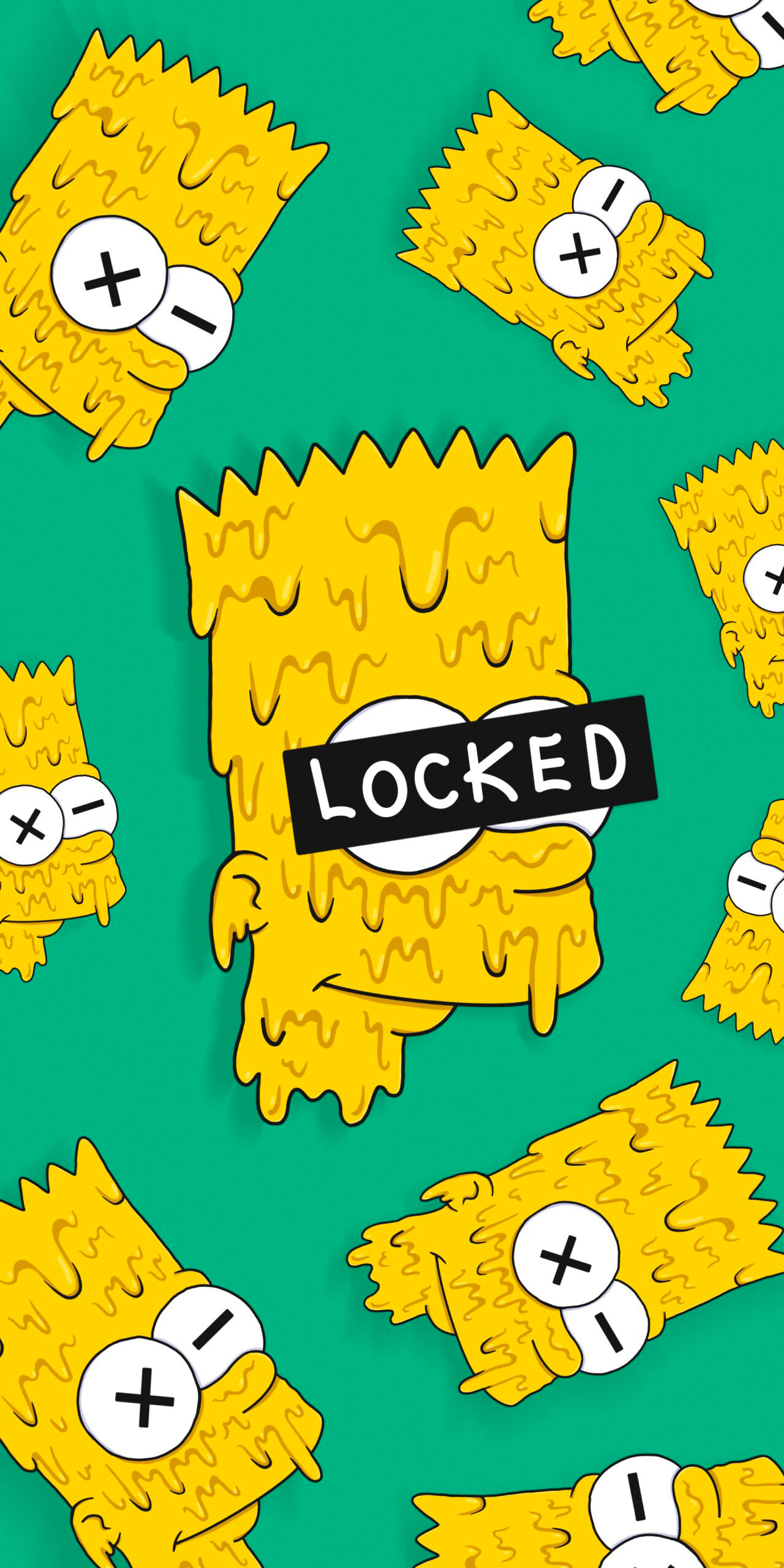 Bart Simpson iPhone 4K Wallpaper