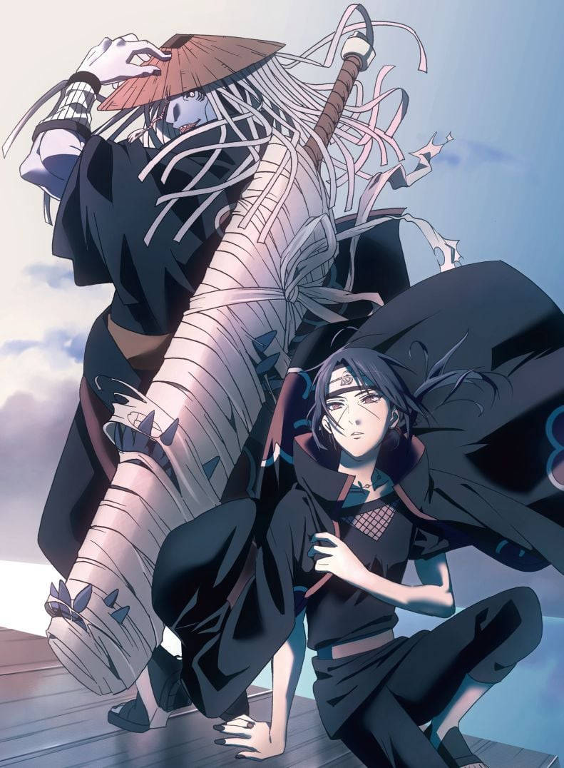 Between Itachi And Kisame Wallpaper
