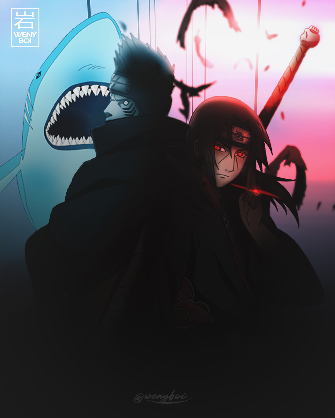 Uchiha Itachi x Hoshigaki Kisame