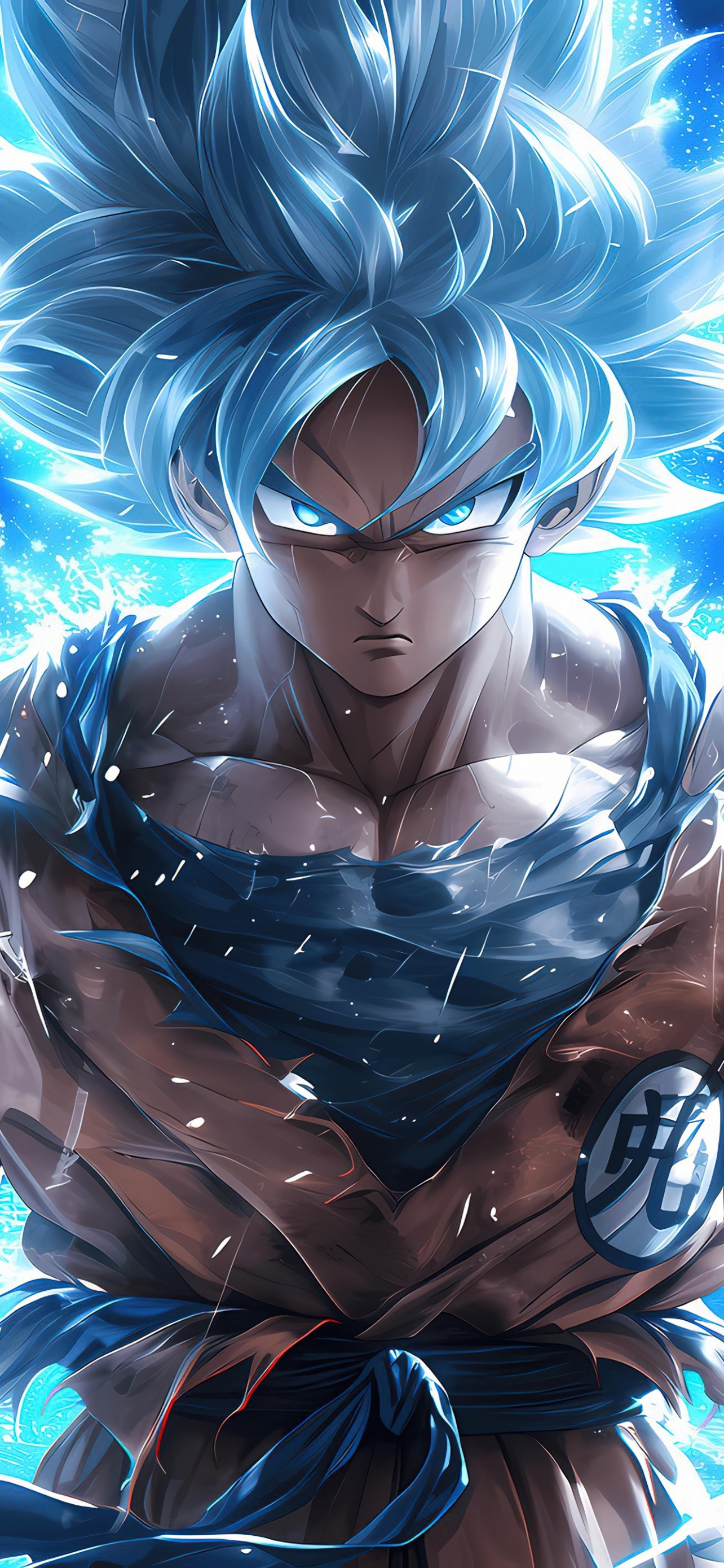 Super Saiyan Blue Goku Dragon Ball Z Anime Cartoon Top Ultra HD Trending Desktop Wallpaper Image JPG PNG For IPhone And Android 4K 5K Background