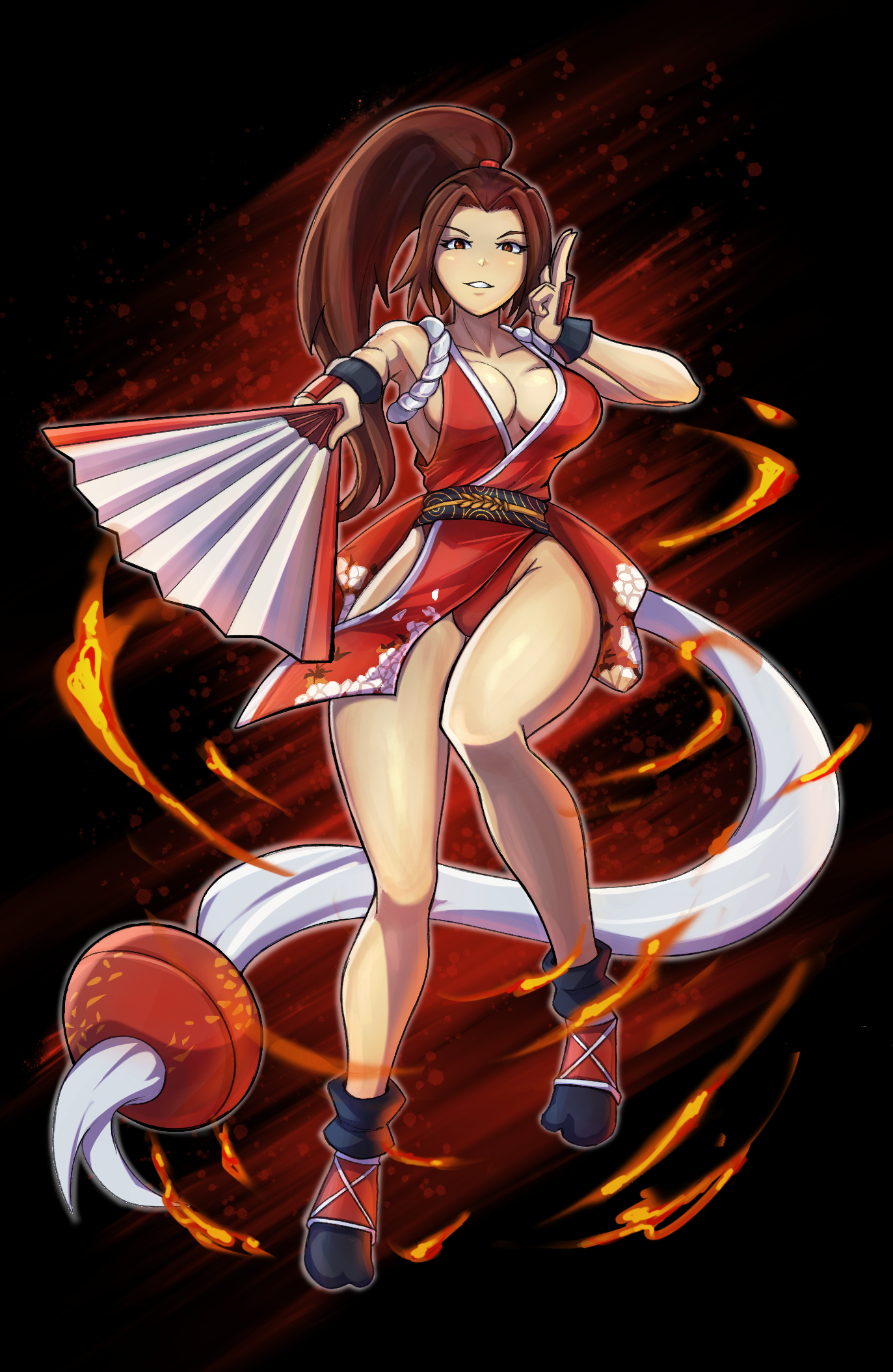 Mai Shiranui by StickiezBlue on Newgrounds
