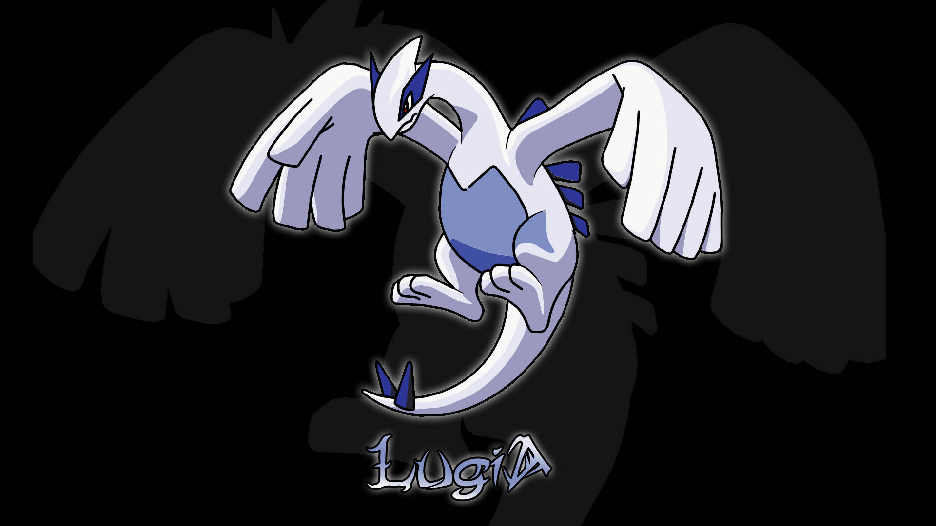Legendary Pokemon Lugia In Amazing 2d