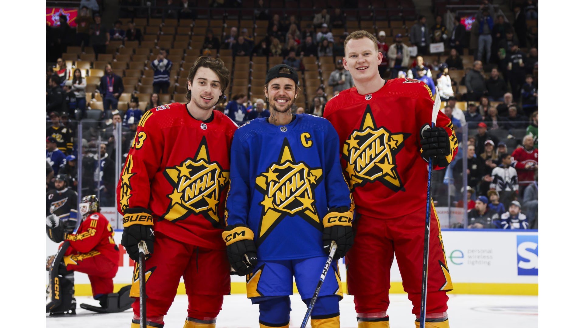 at NHL All Star Weekend