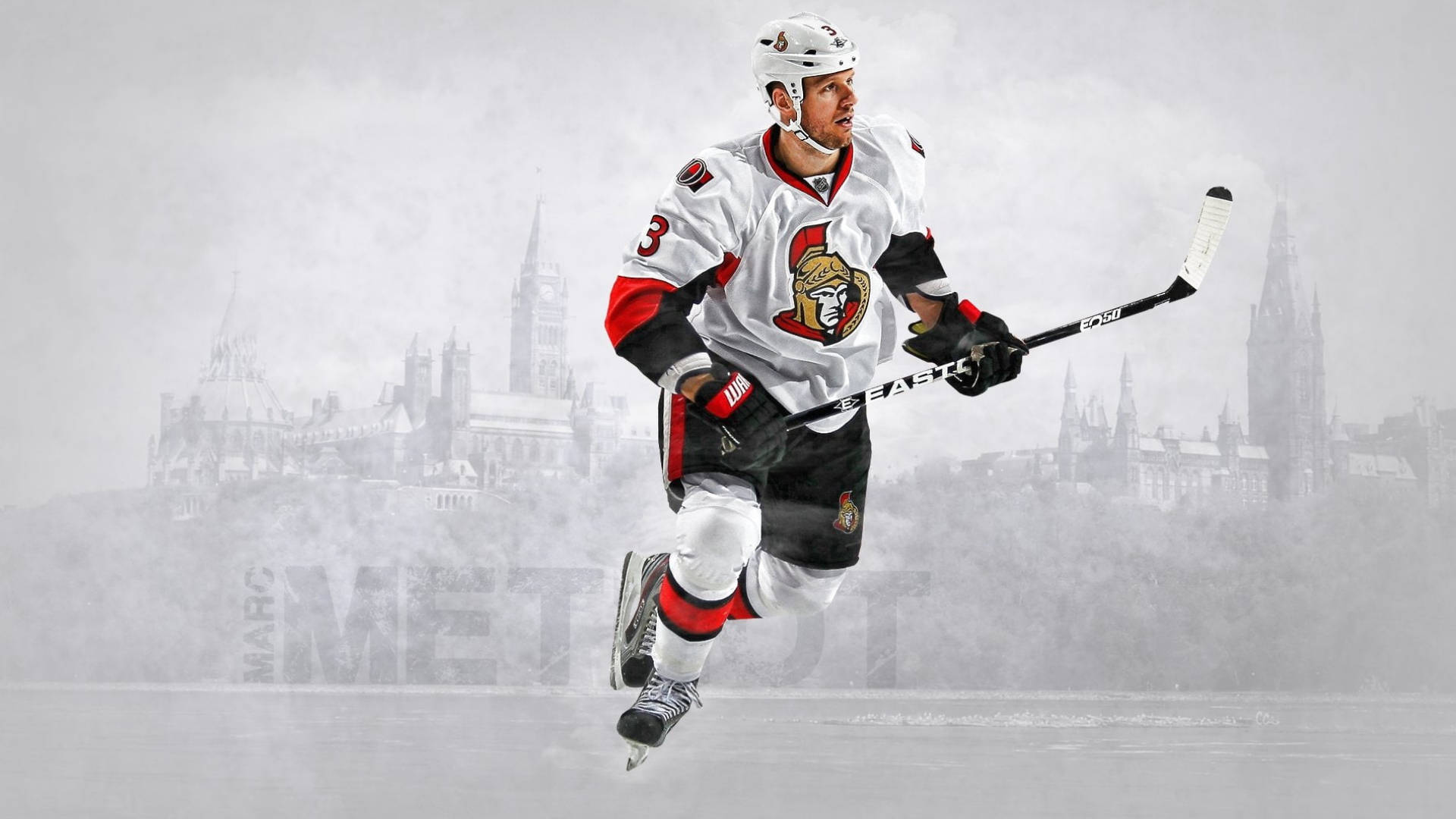 Marc Methot Of Ottawa Senators