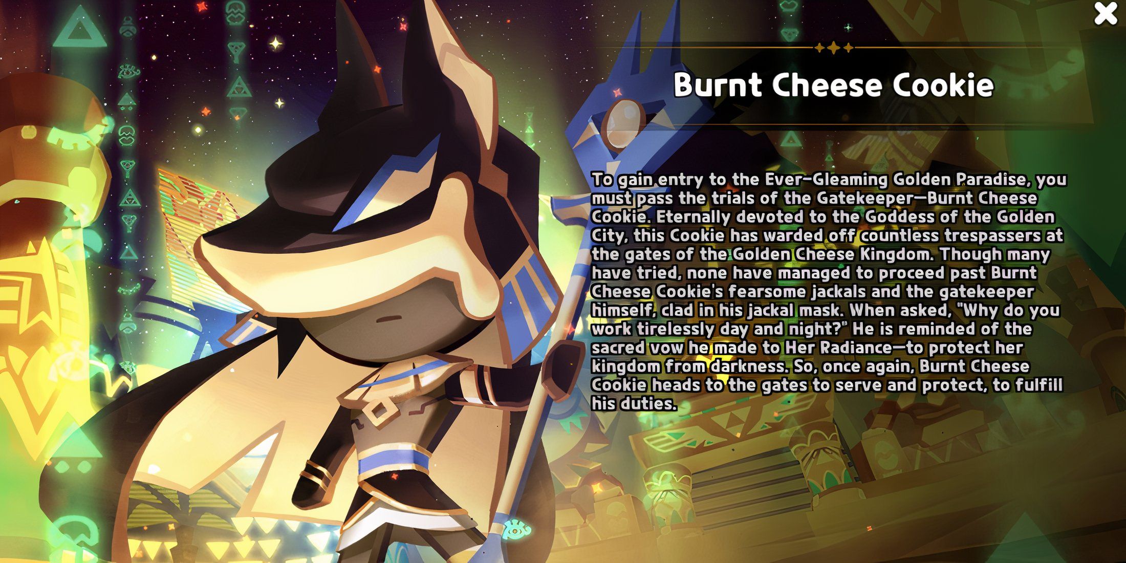 Beascuits for Burnt Cheese Cookie