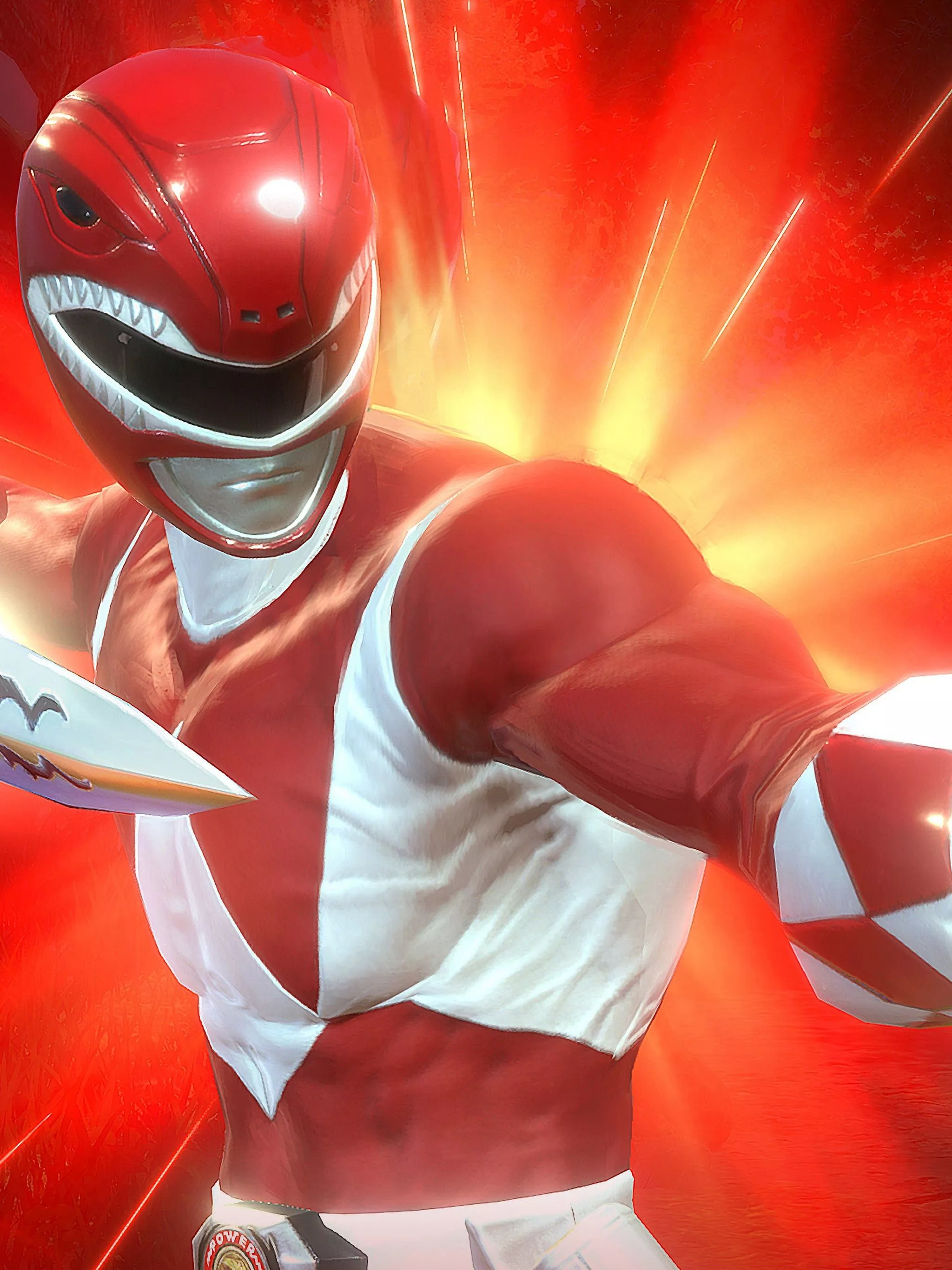 Red Ranger Power Rangers: Battle