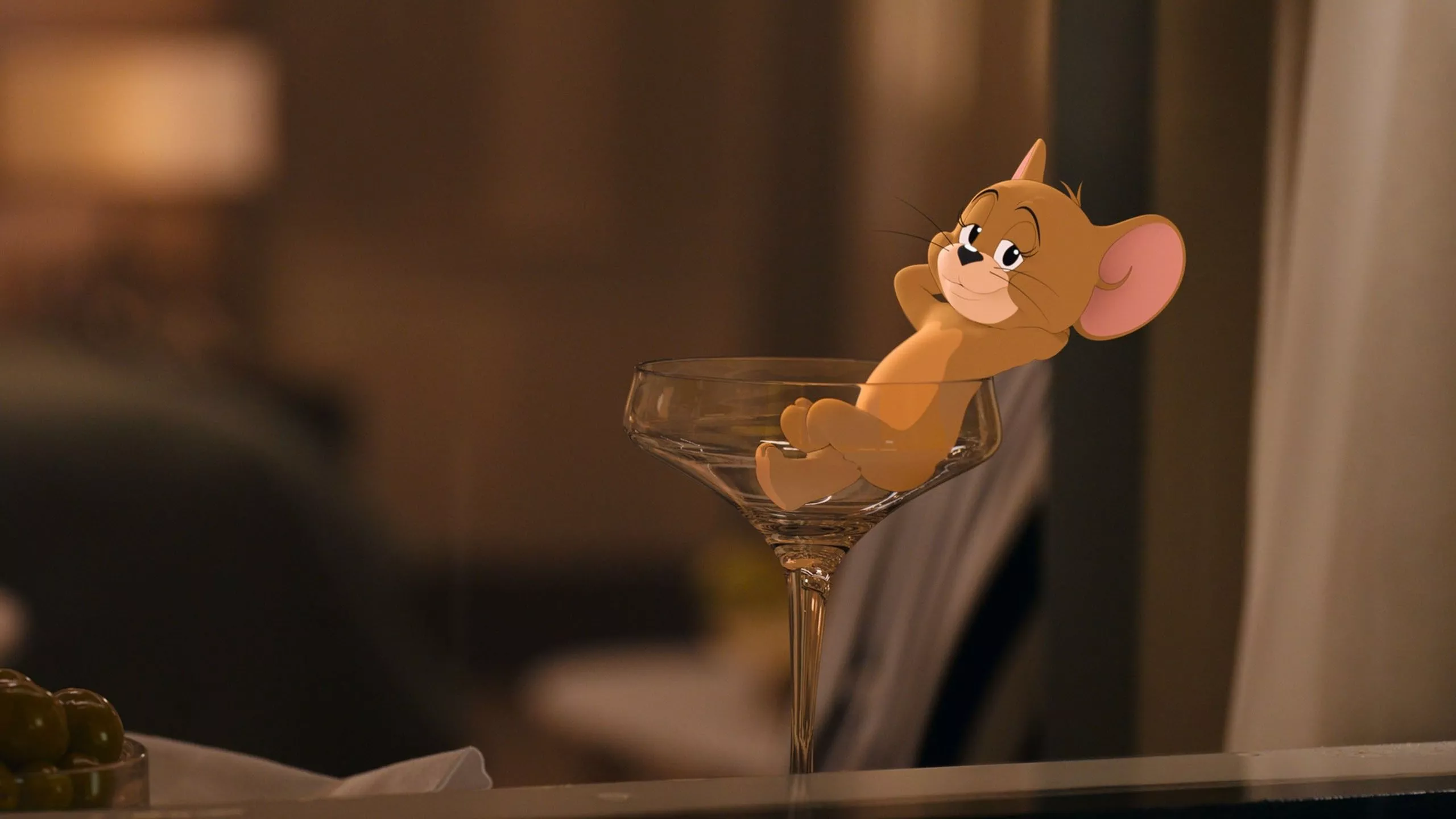 Jerry Inside Glass HD Tom & Jerry