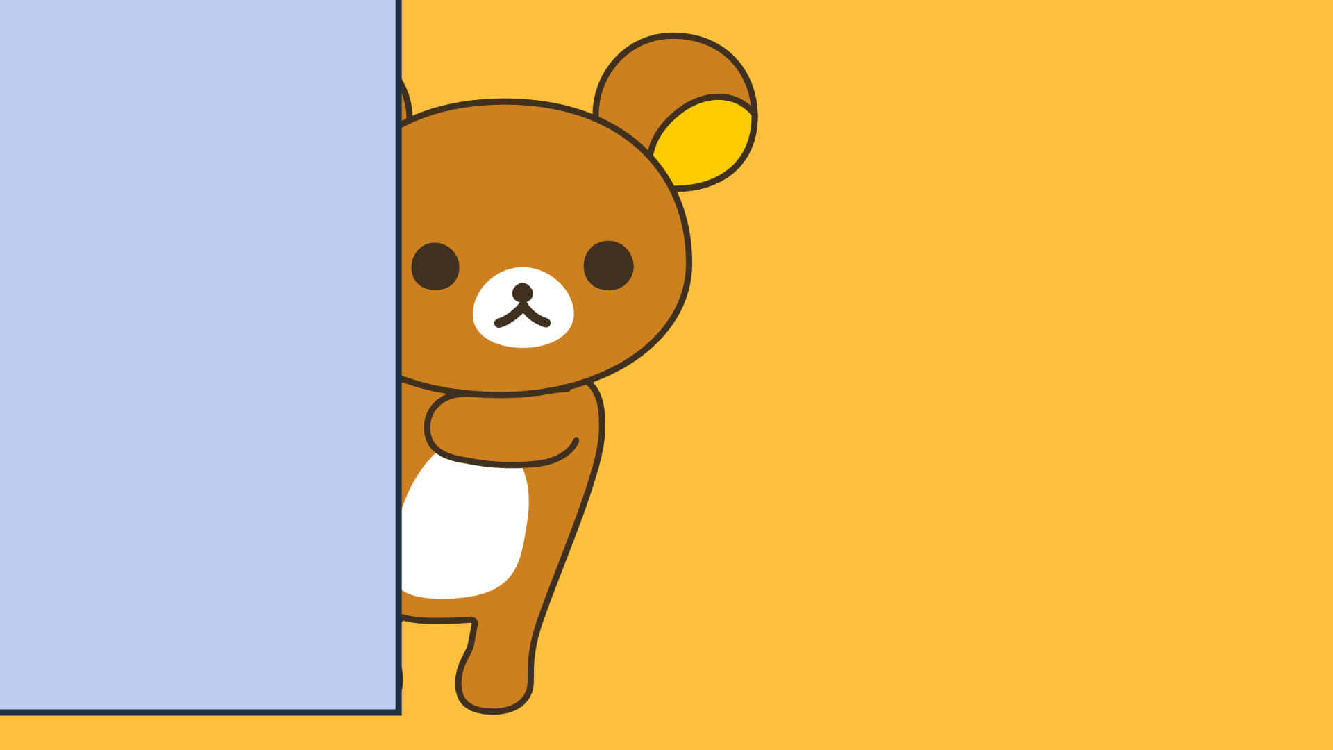 Download A cute Rilakkuma Bear for all the Kawaii fans! Wallpaper