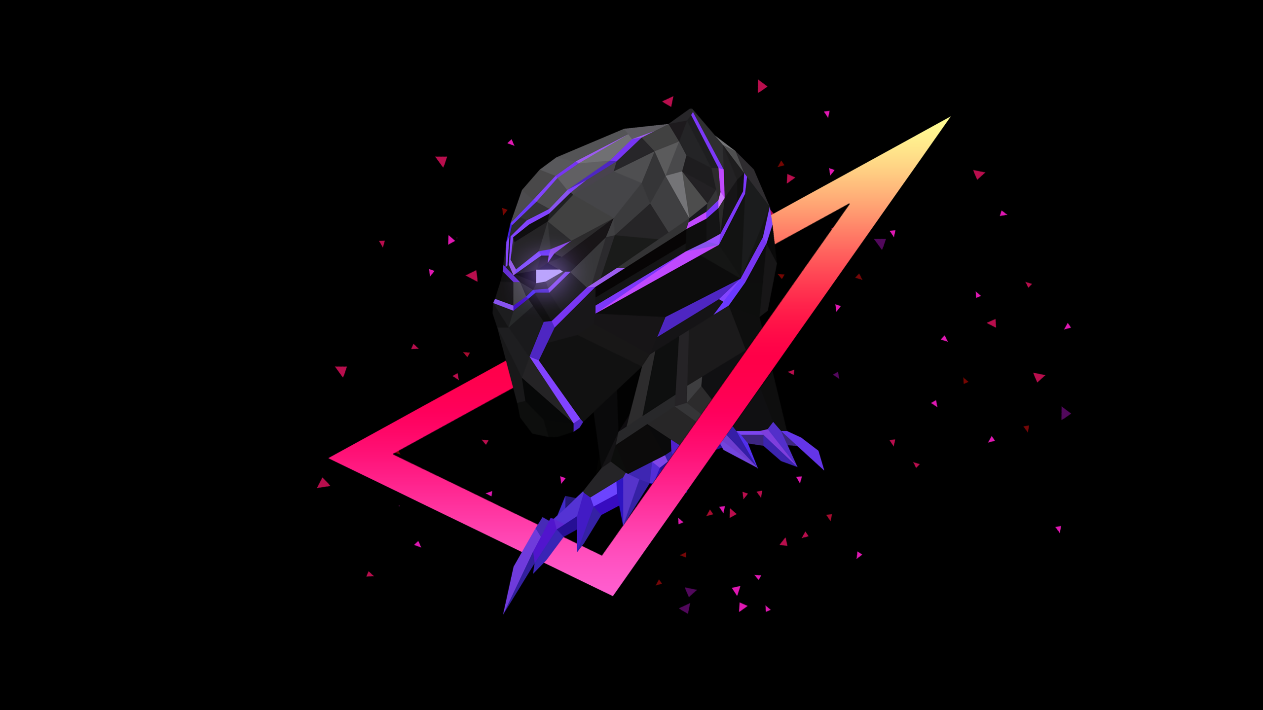 Black Panther Wallpaper 4K, AMOLED