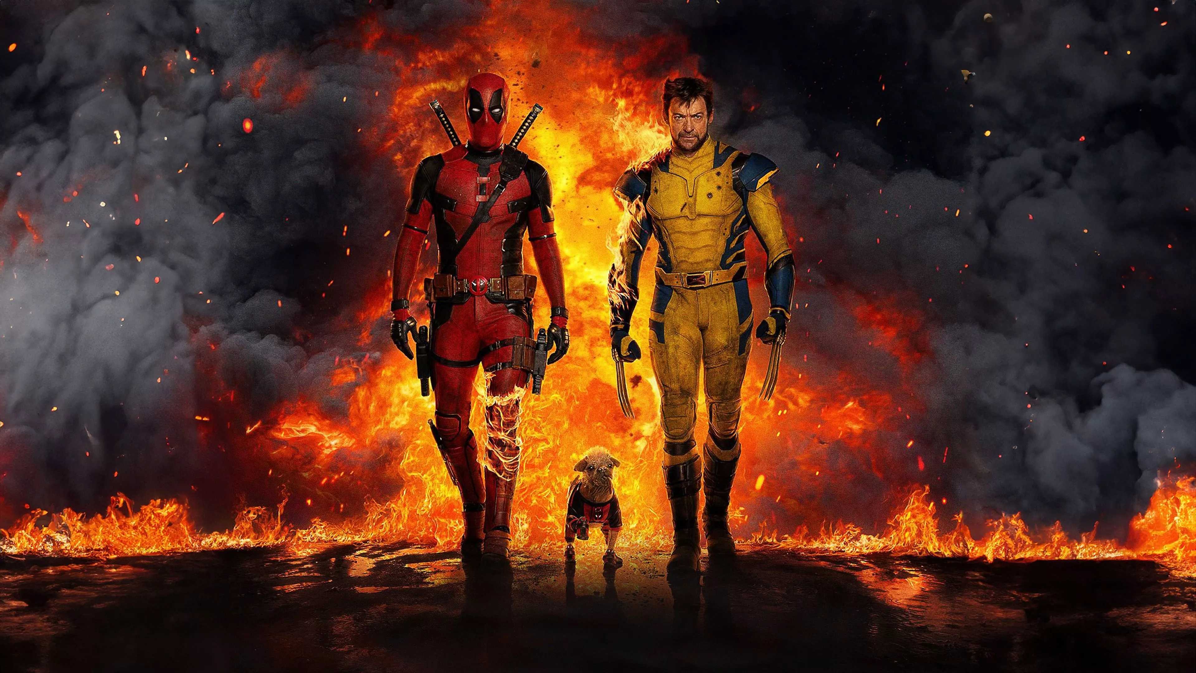 Deadpool Wolverine Movie 5K Wallpaper