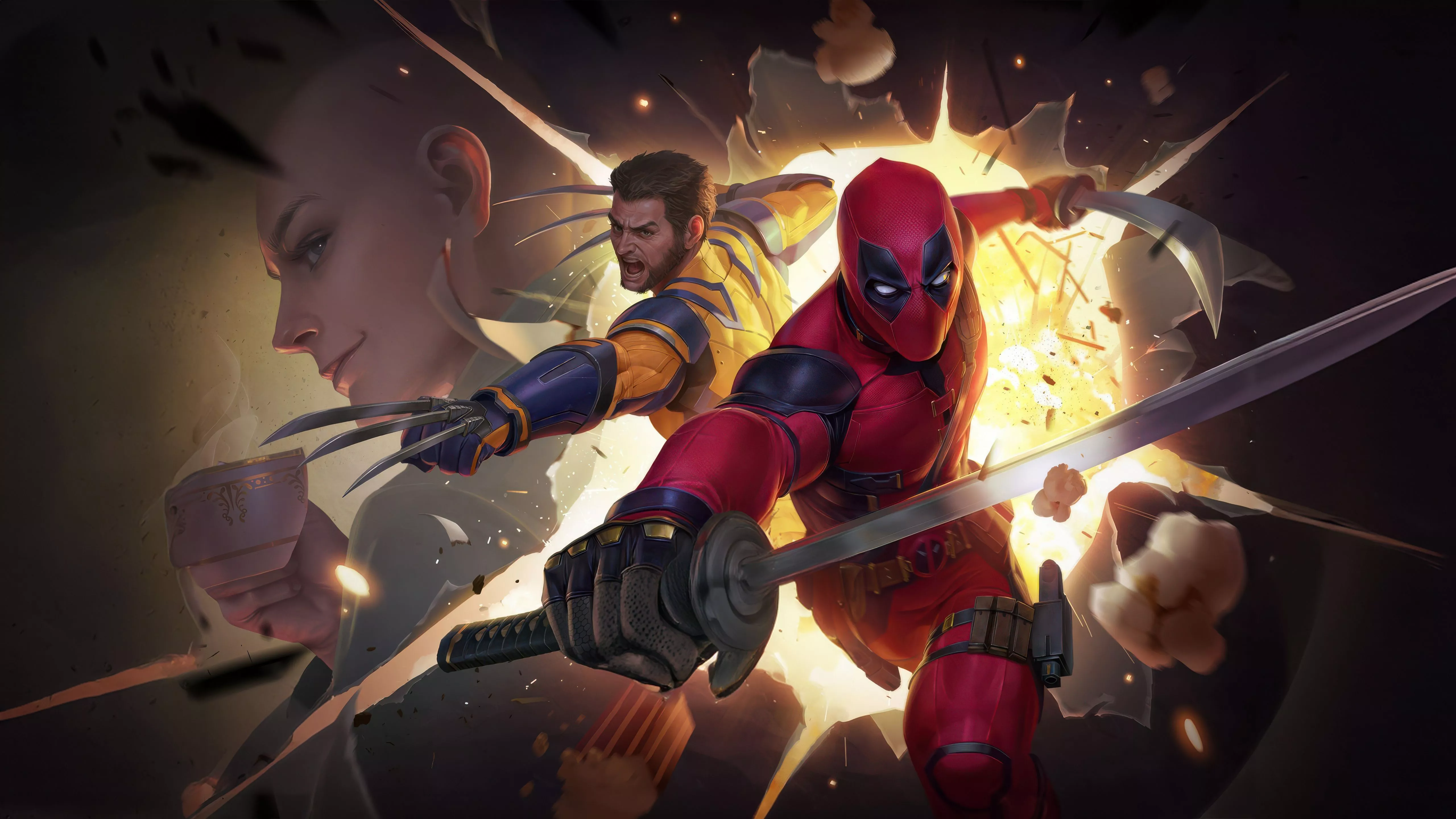 Deadpool & Wolverine 4k Ultra HD Wallpaper