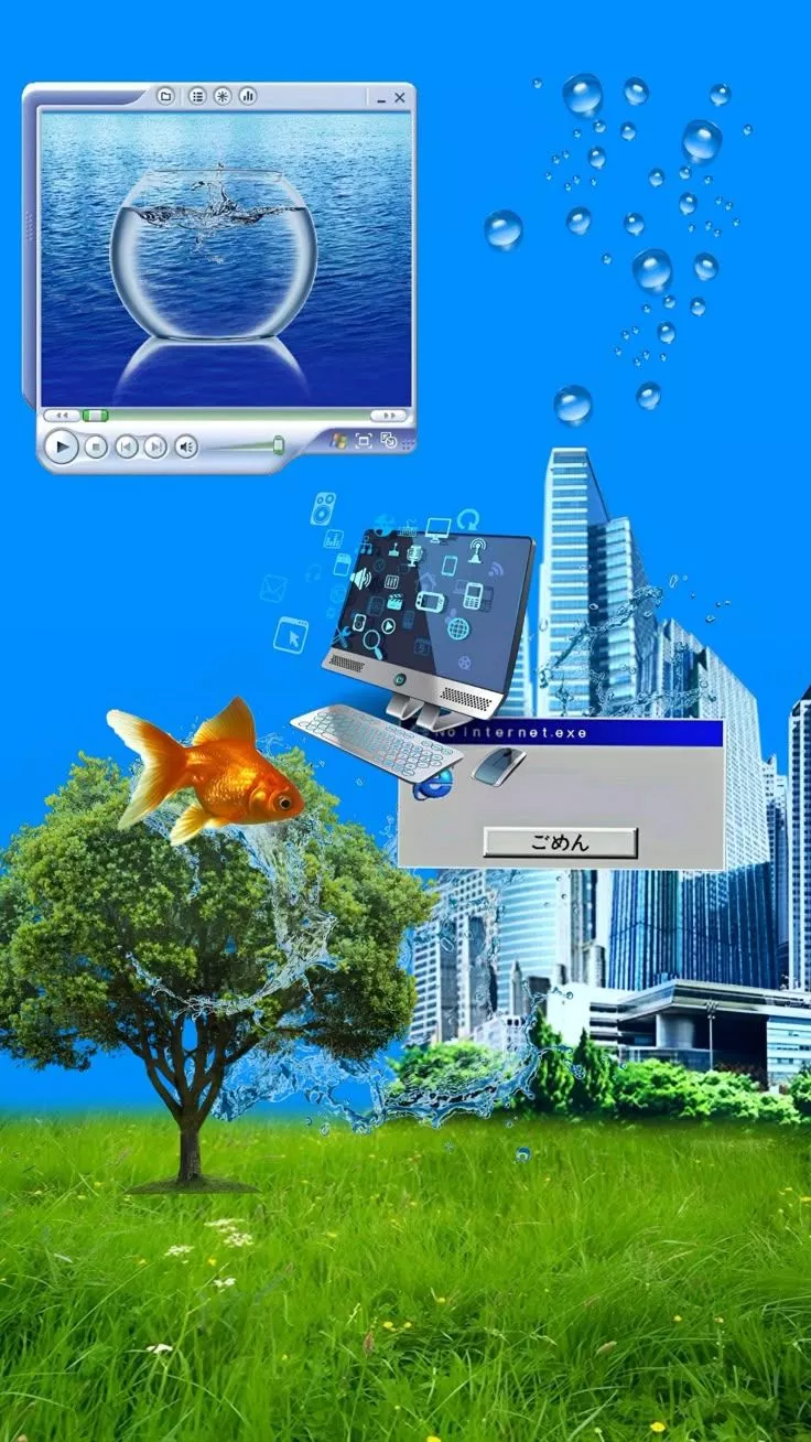 frutiger aero wallpaper 4k