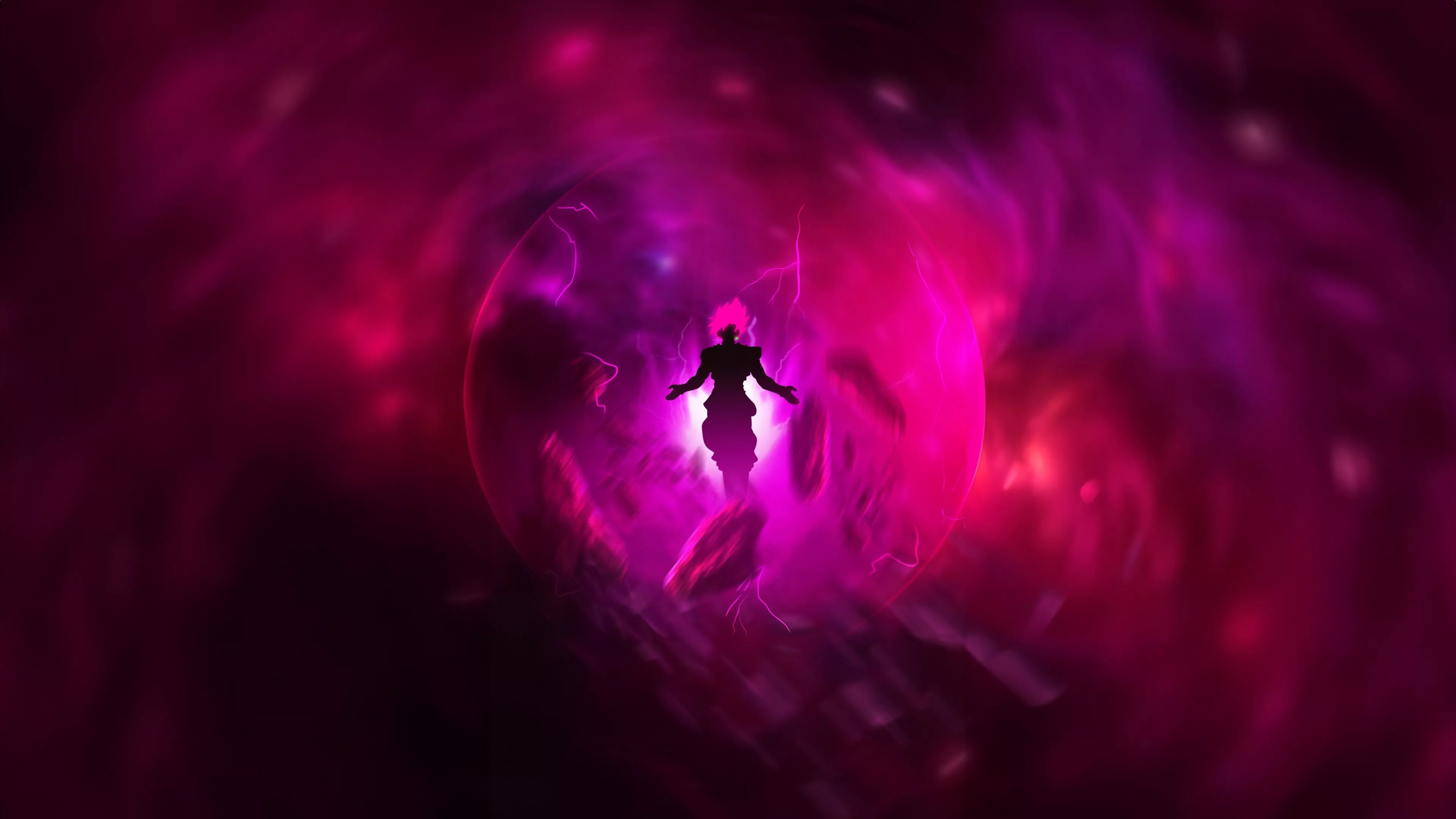 Goku Wallpaper 4K, Super Saiyan Rose, Dragon Ball