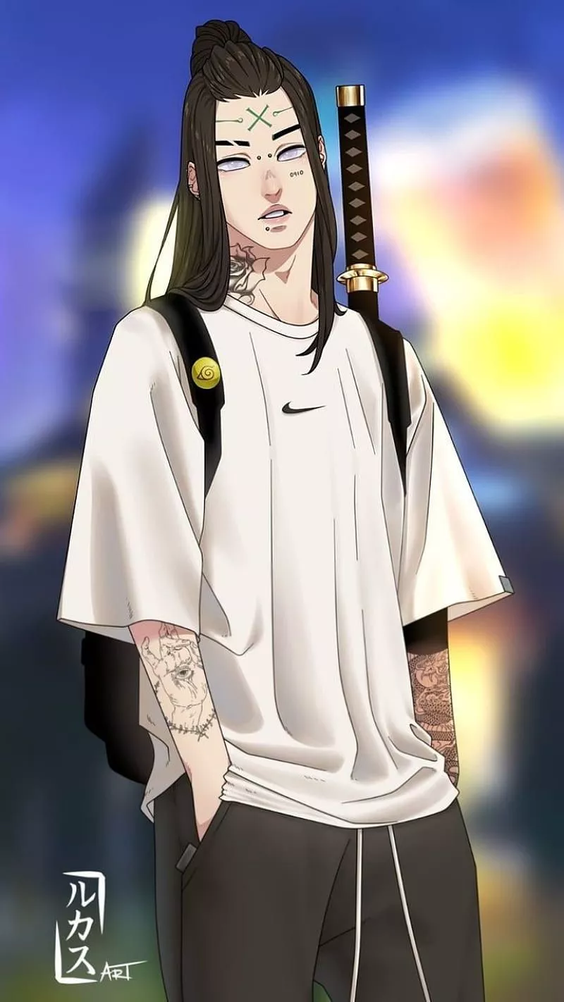 Neji, hyuga, ninja, normal, HD phone