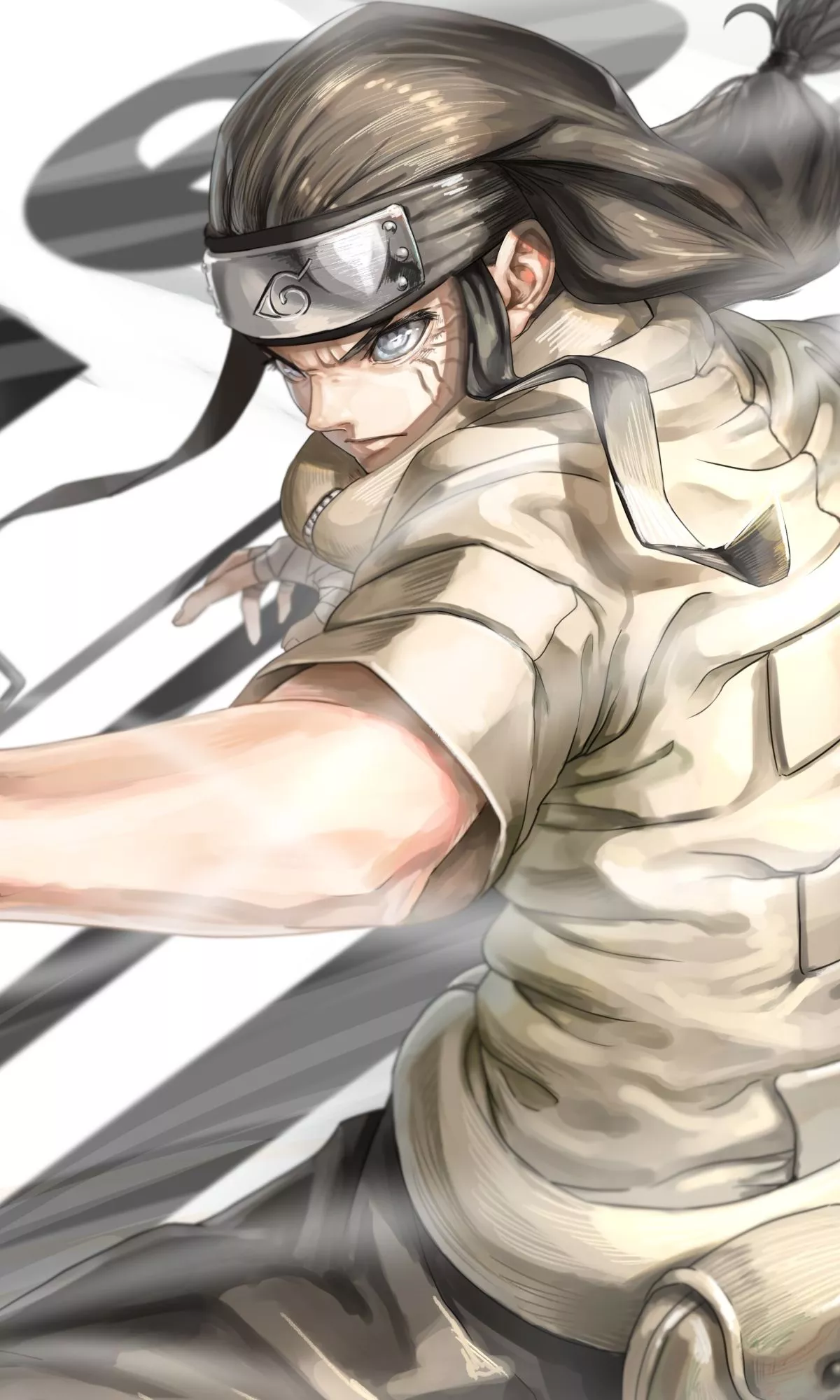 Neji Hyūga Phone Wallpaper
