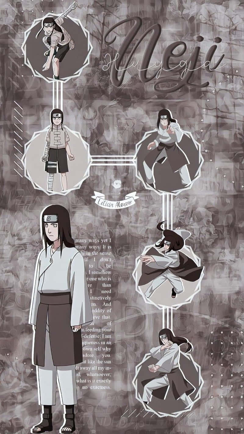 Download Neji Hyuga Vintage Aesthetic