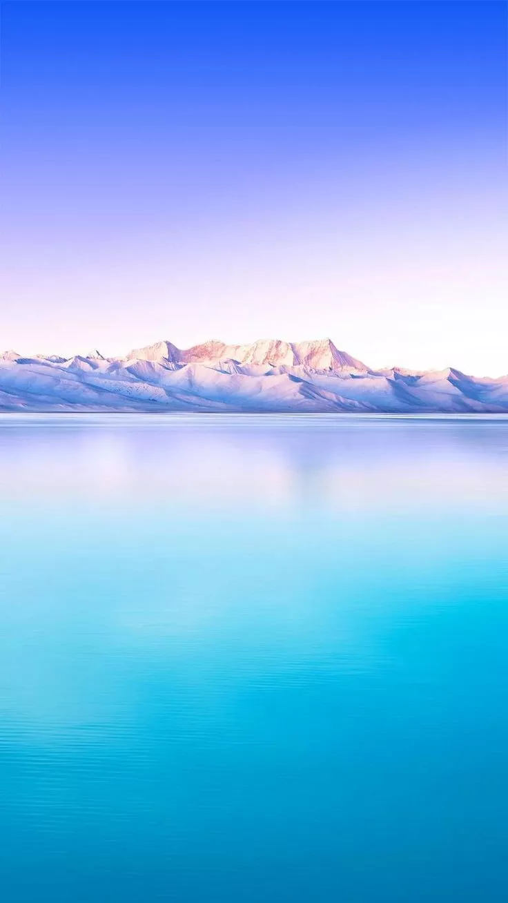 Water with Mountains in the Background