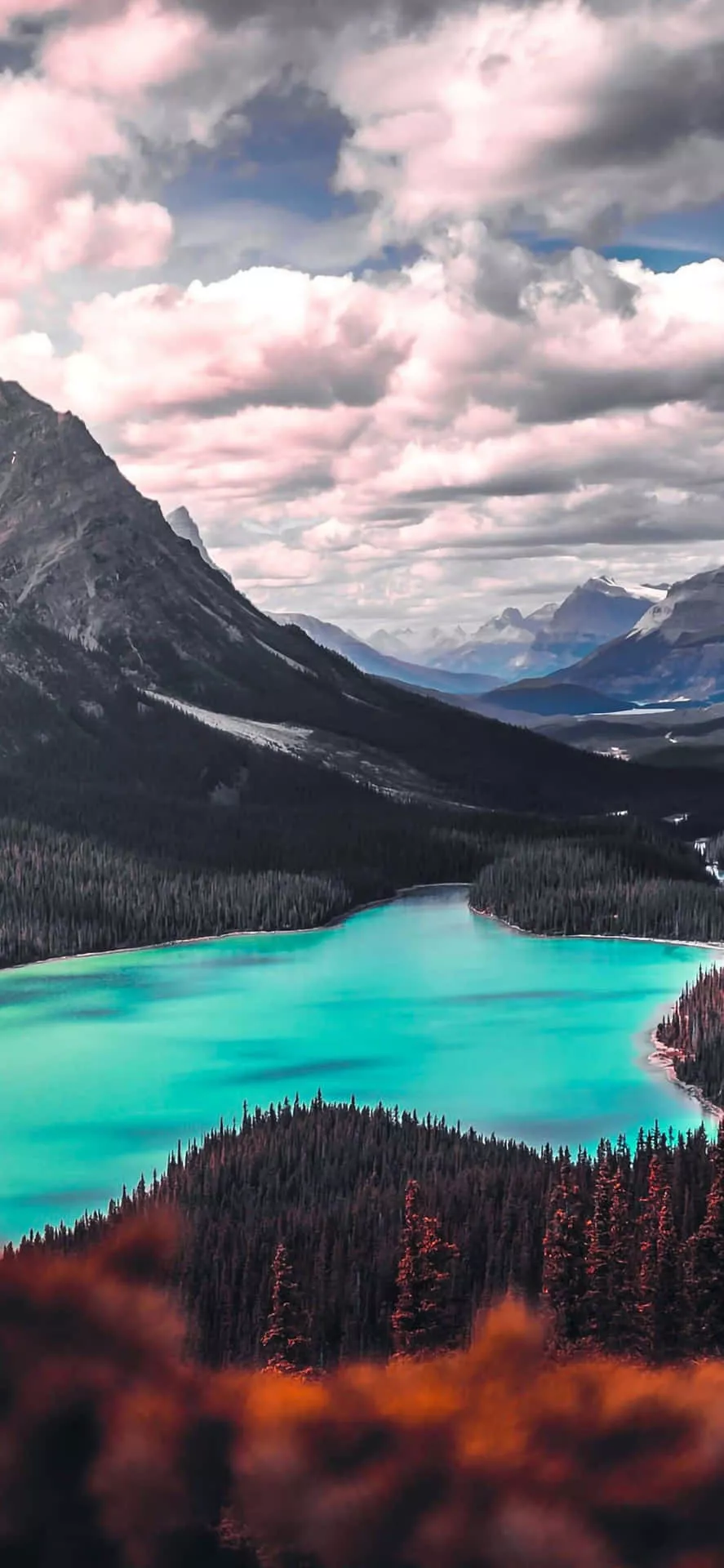 Blue Lake Nature 4k iPhone Wallpaper