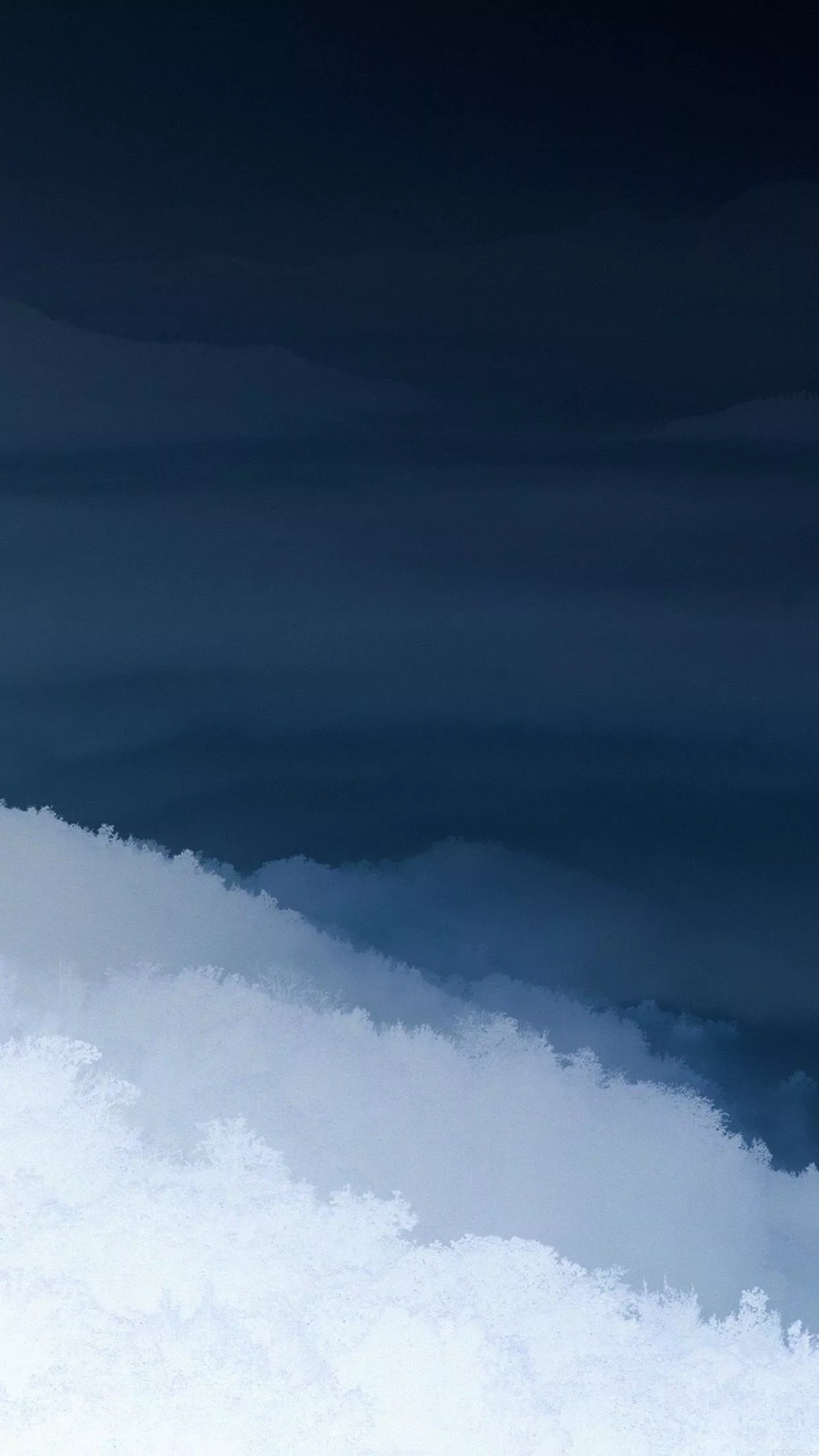 wallpaper. mountain fog blue nature