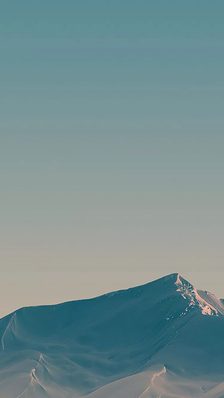 Nature Simple Mountain Blue
