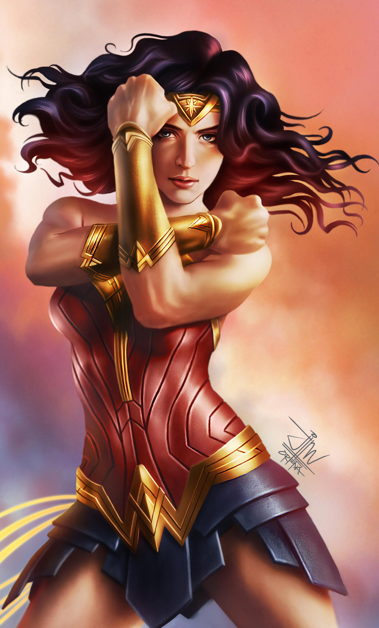 Wonder Woman DC Comic Art