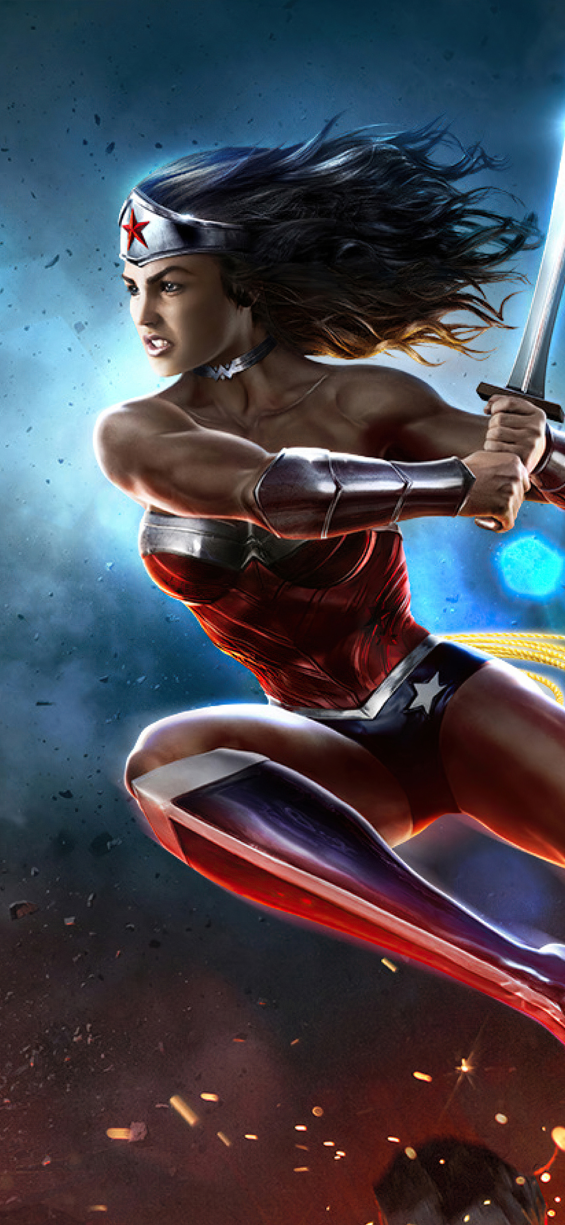 Wonder Woman Comic Hero 4k