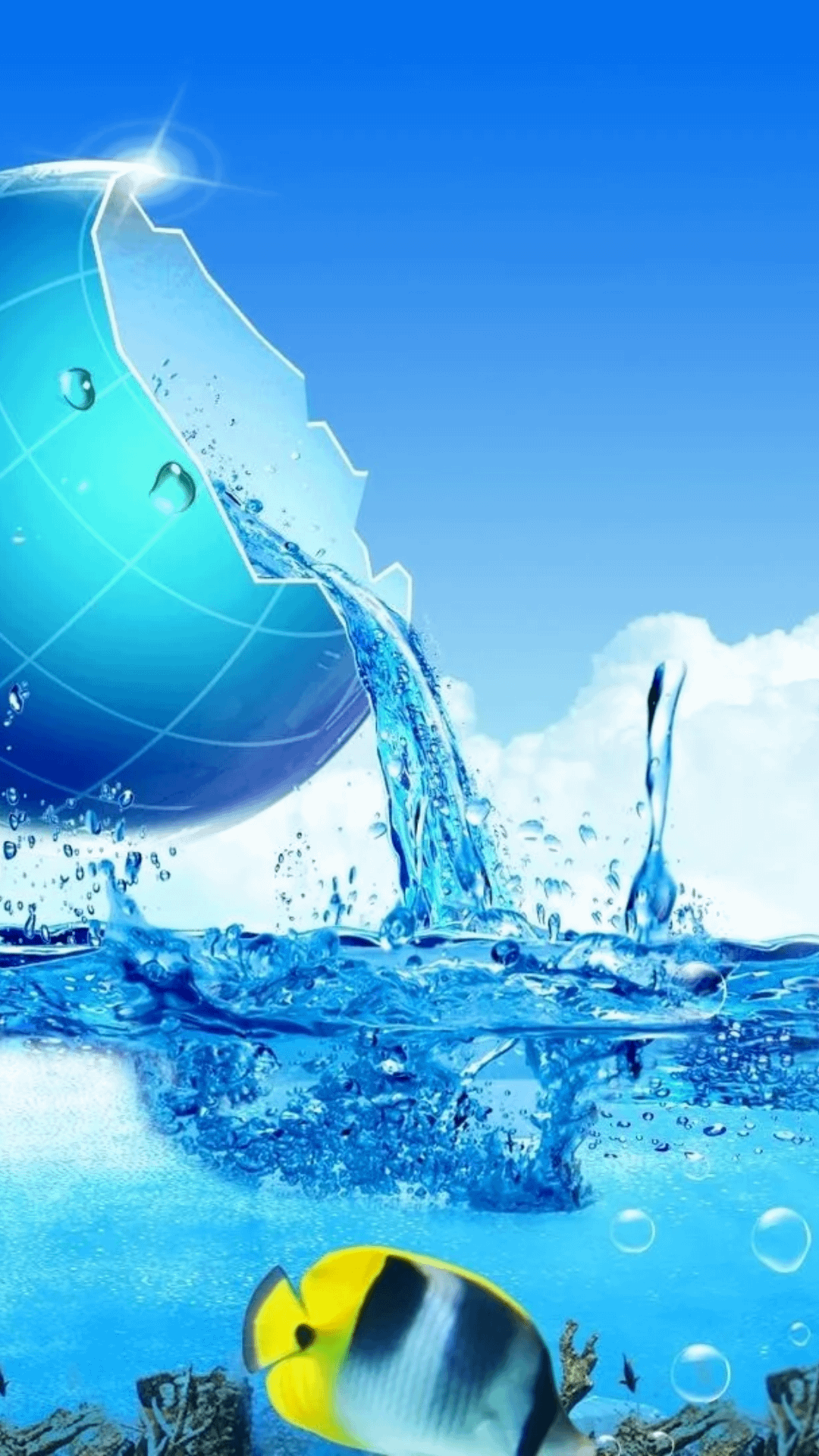 Frutiger Aero Wallpaper Re Scaled!, R