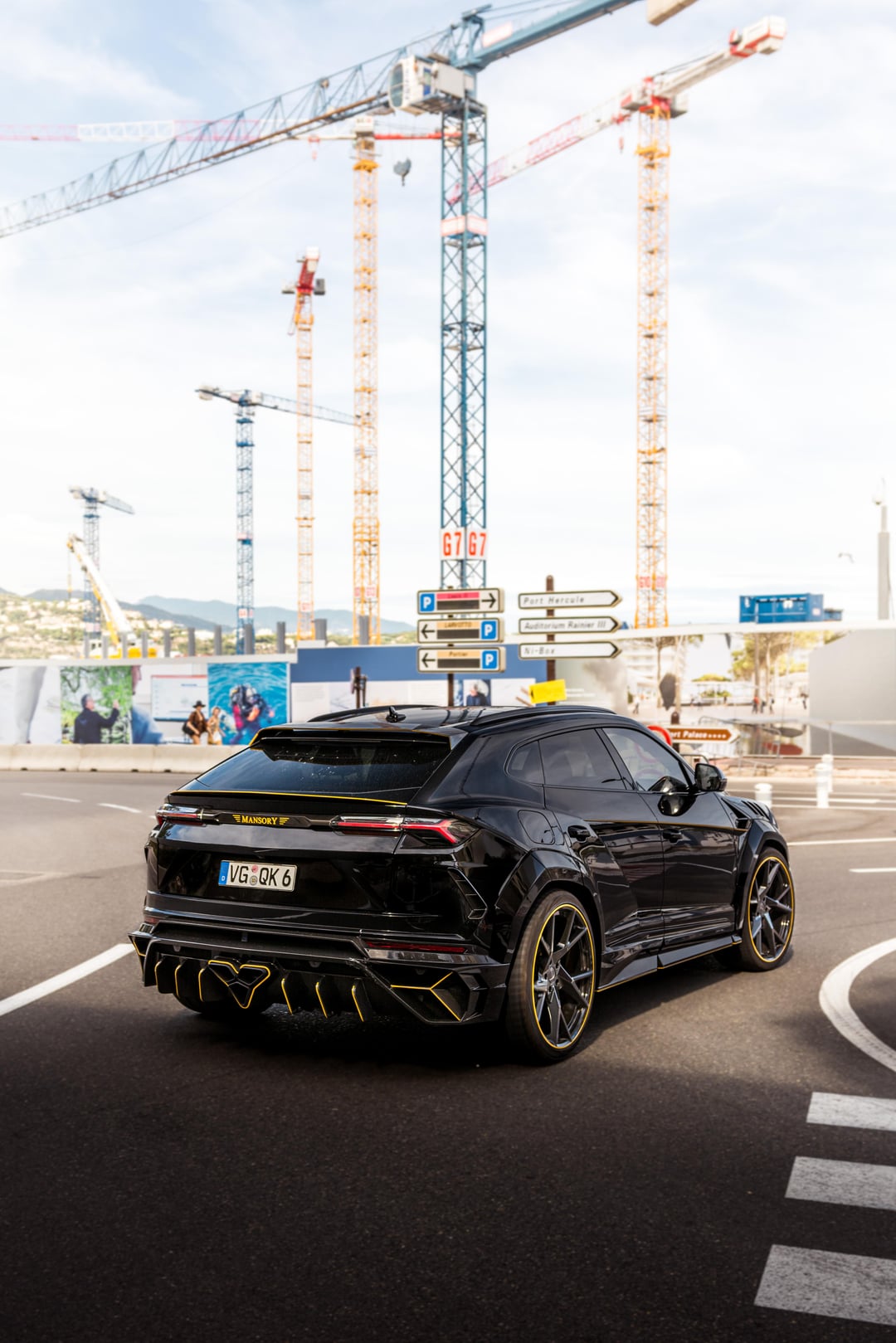 Lamborghini Urus by Mansory in Monaco