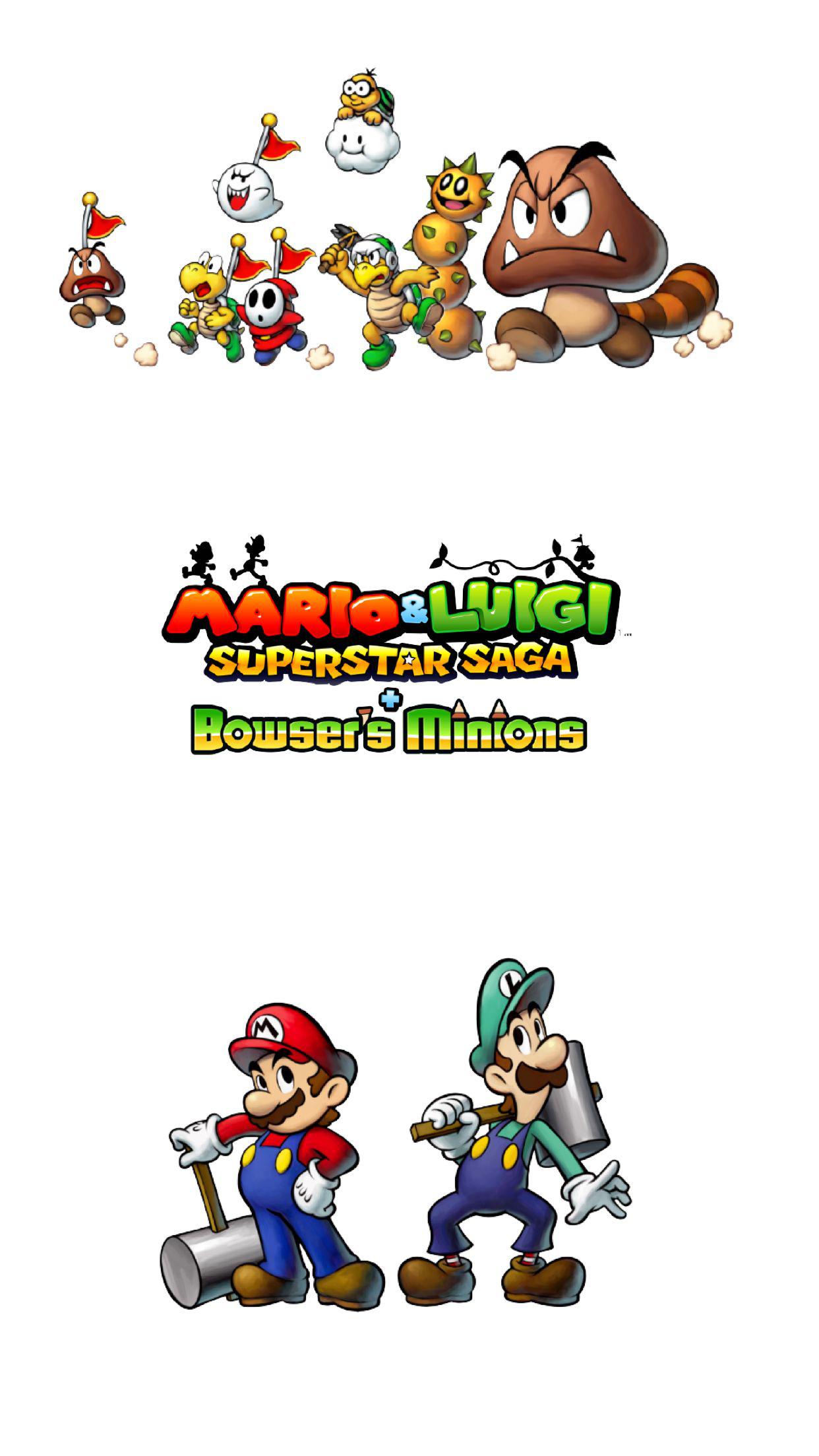 Some mario and luigi series wallpaper