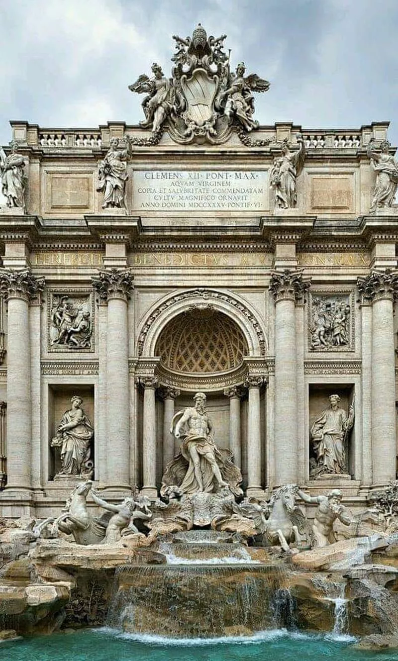 Trevi Roma, rome, italy, nature, , city
