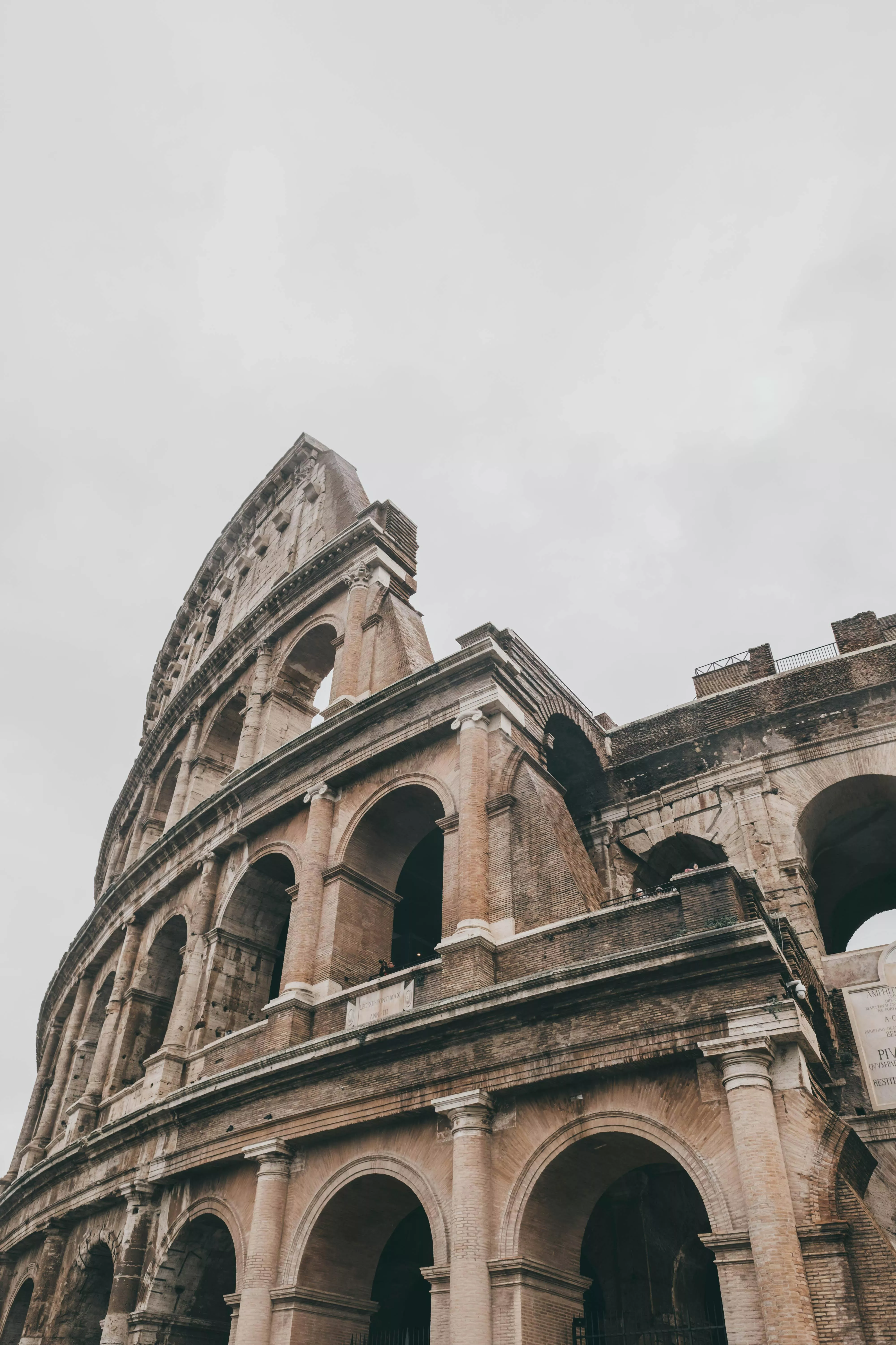 Ancient Medieval Colosseum in Rome