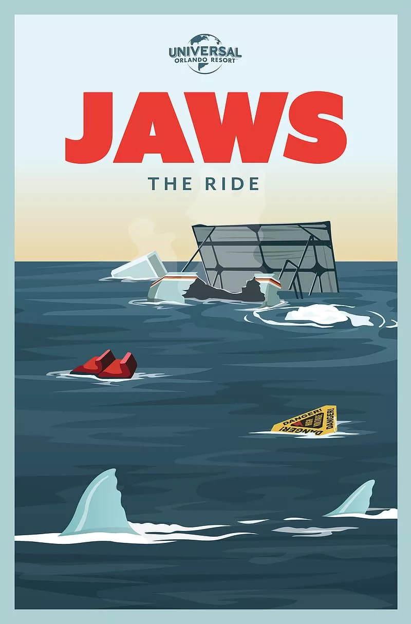 Jaws Ride, universal orlando, jaws ride