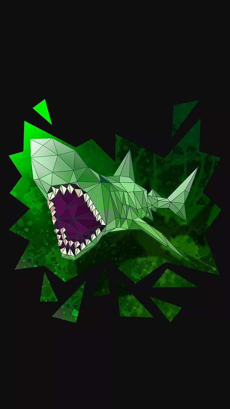 Shark, DimDom, abstract, cool, funny