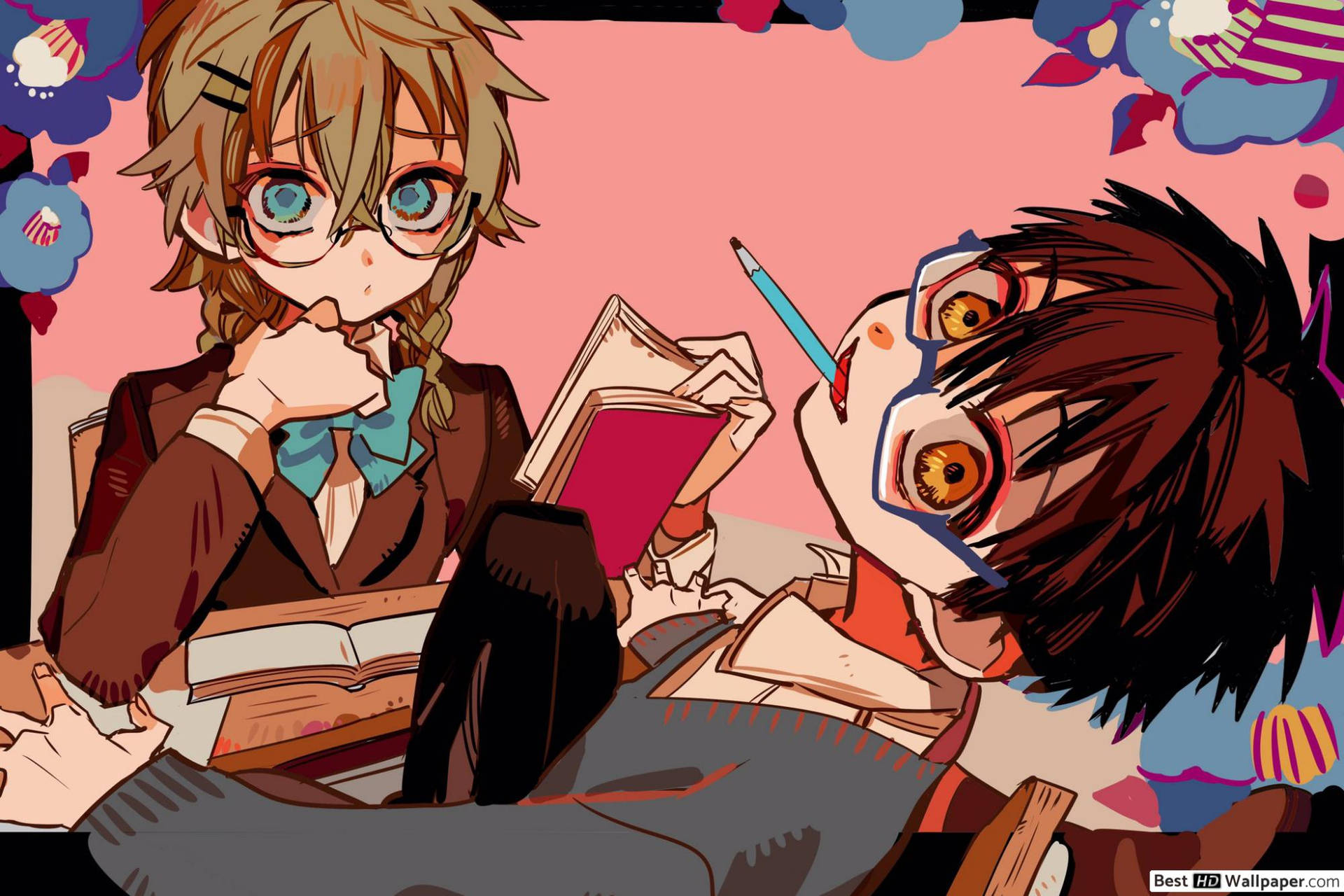 Shikima And Hanako Kun Desktop