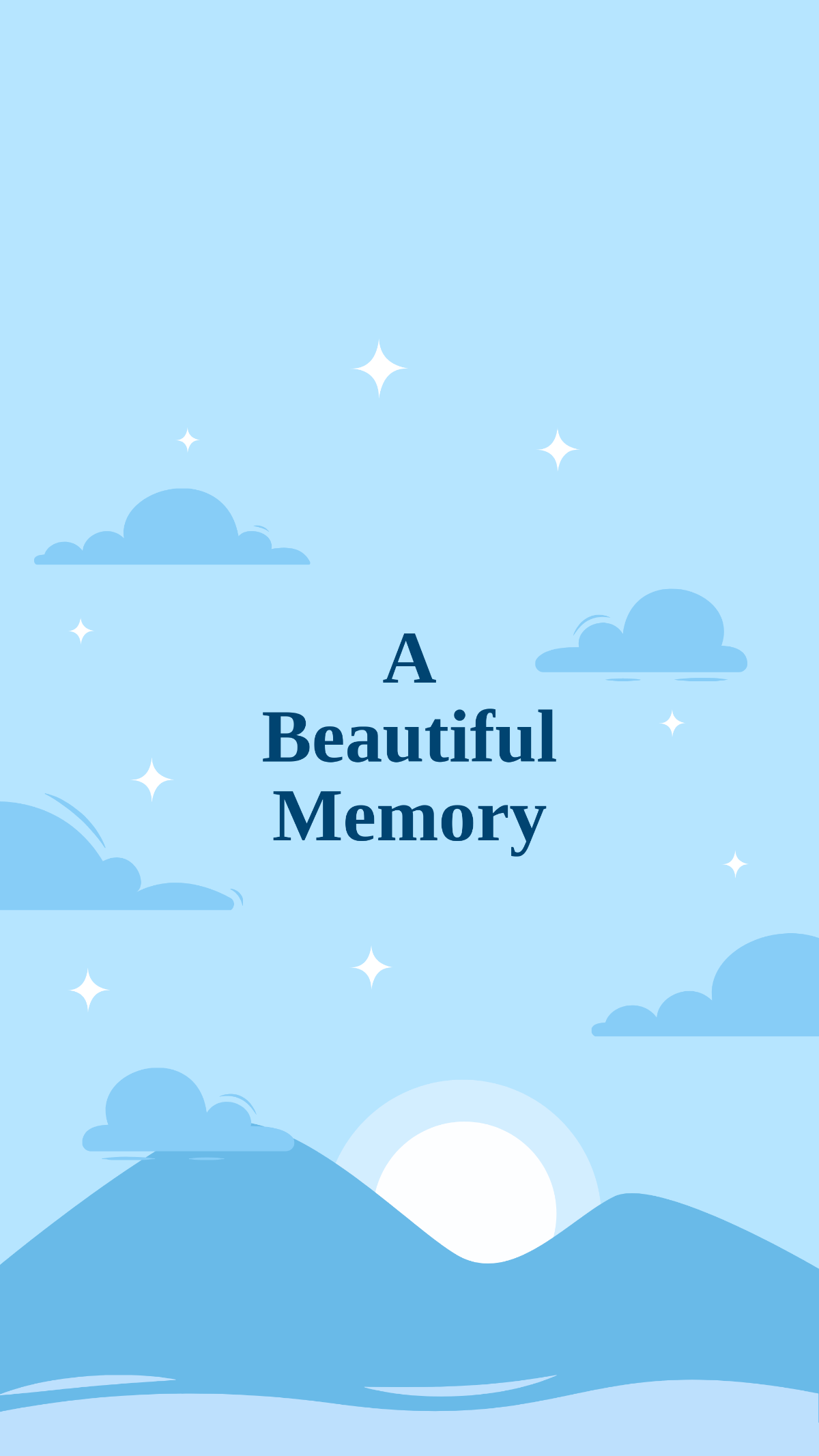 Free Blue iPhone Wallpaper to