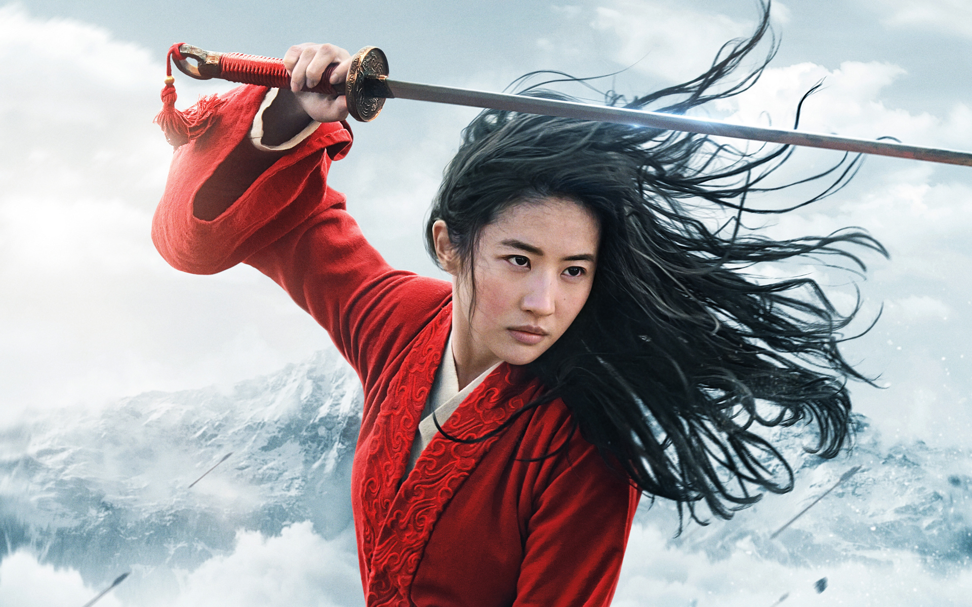 Actress Liu Yifei in the new movie
