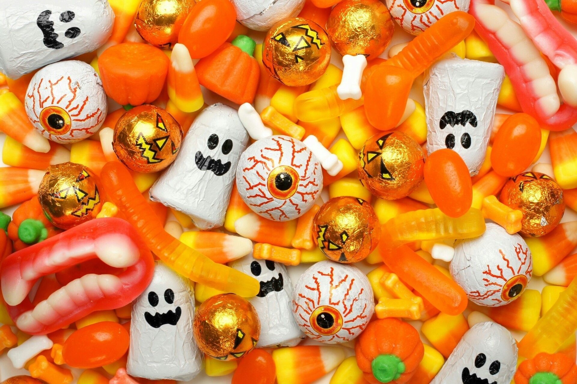 Halloween Candy Wallpaper