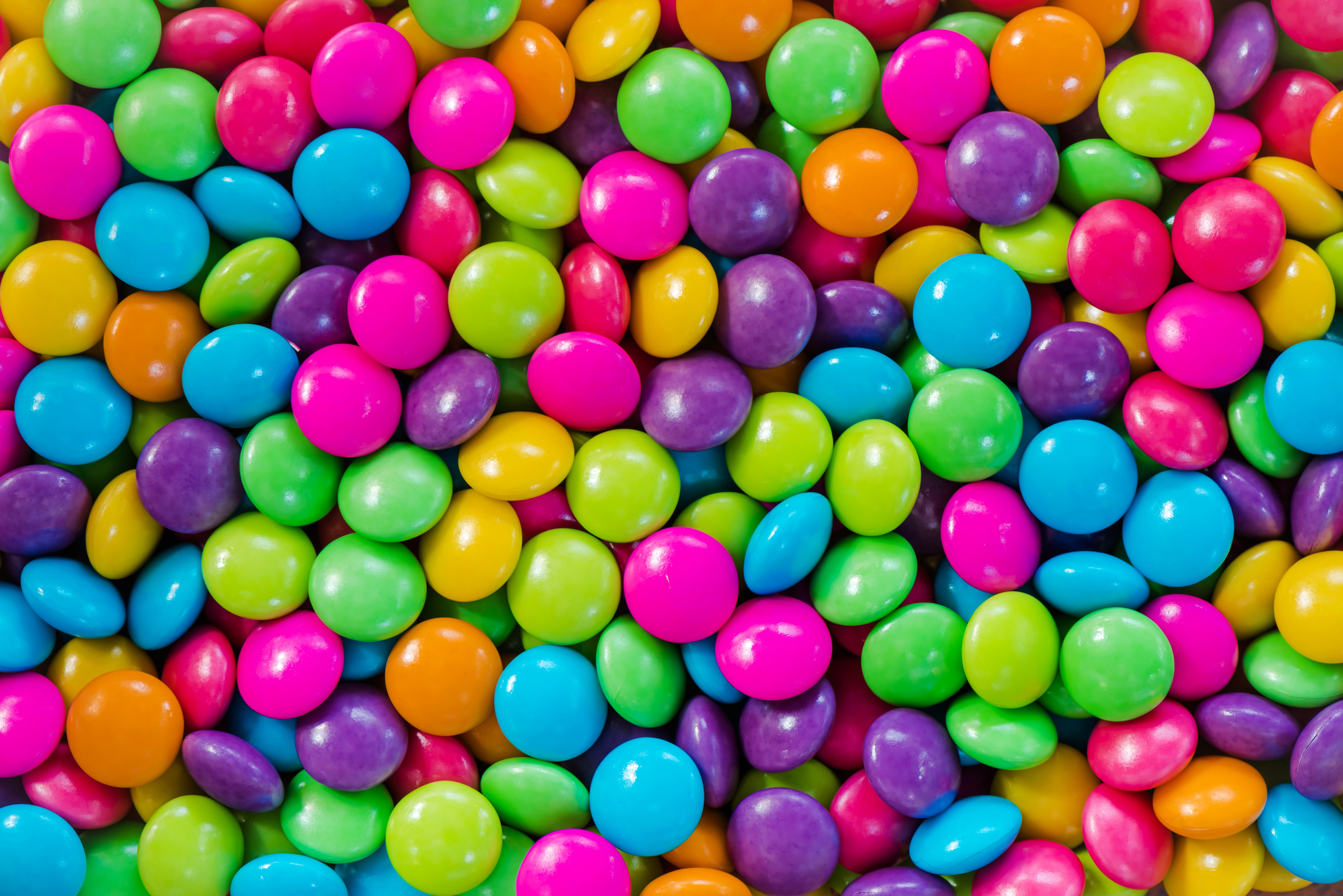 Wallpaper balls, background, colorful