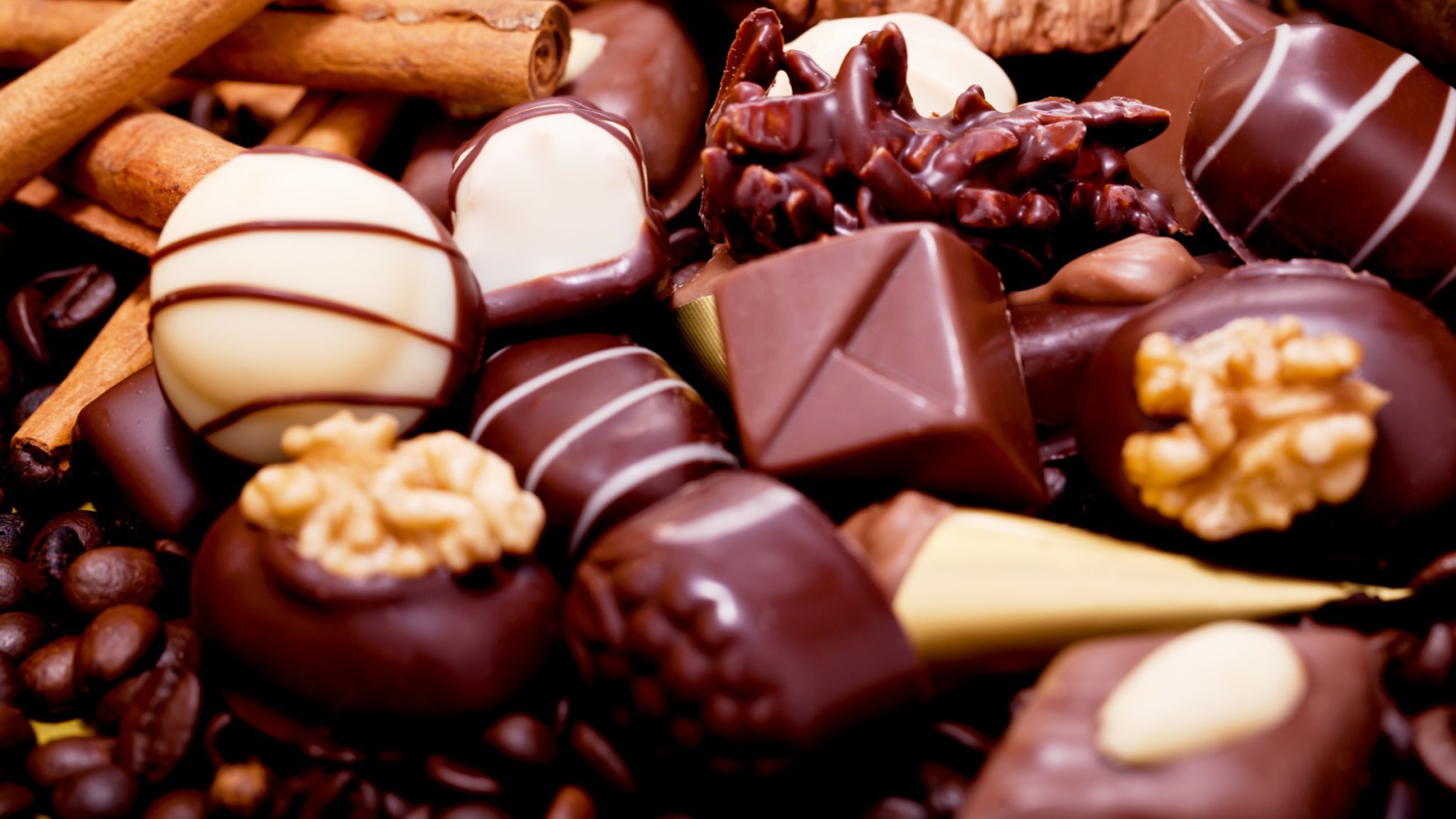 Assorted chocolate candy Desktop