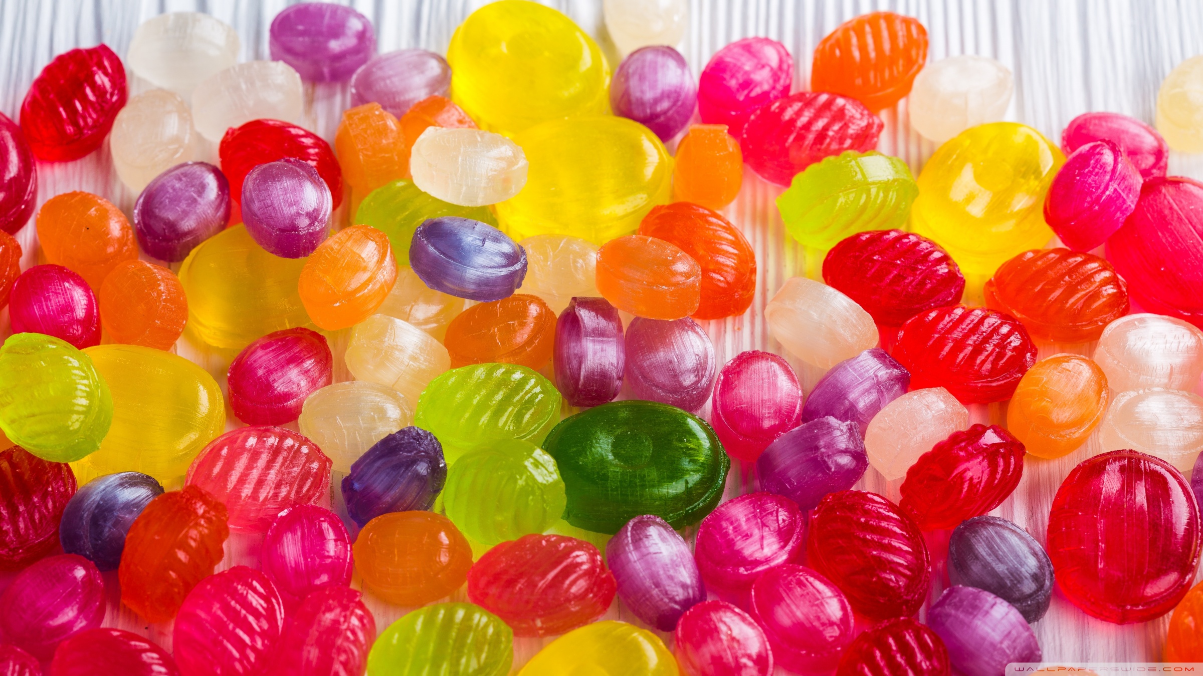 Colorful Candies Ultra HD Wallpaper