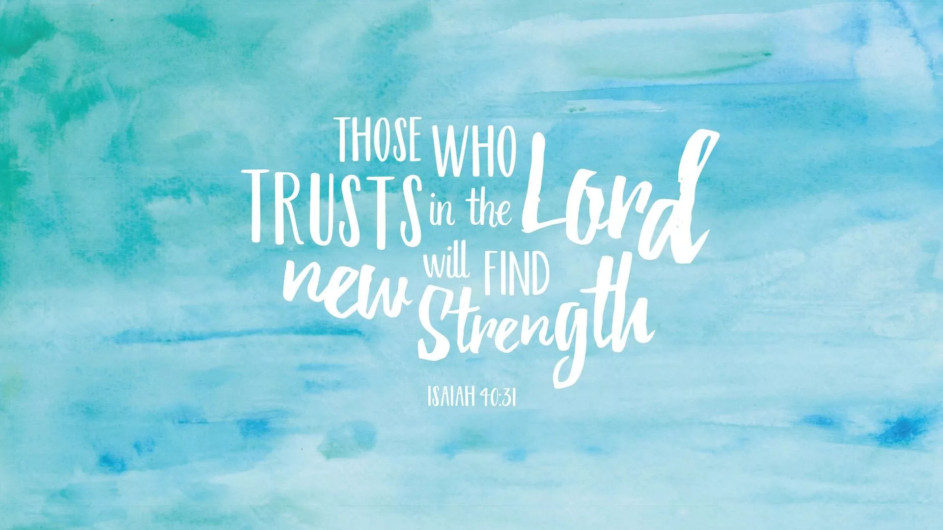 Those Who Trusts In The Lord Will Find