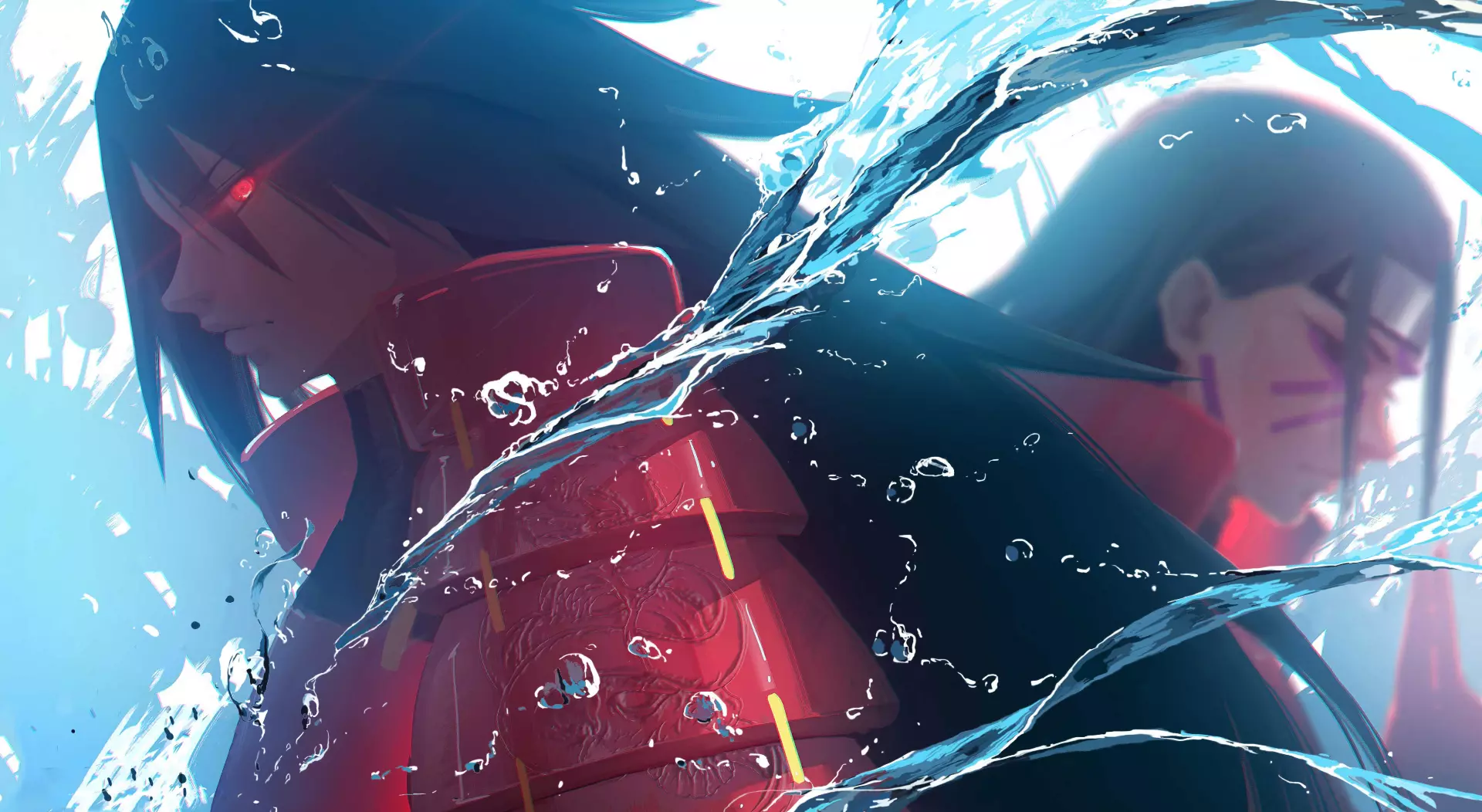 Live wallpaper Madara Hashirama Naruto